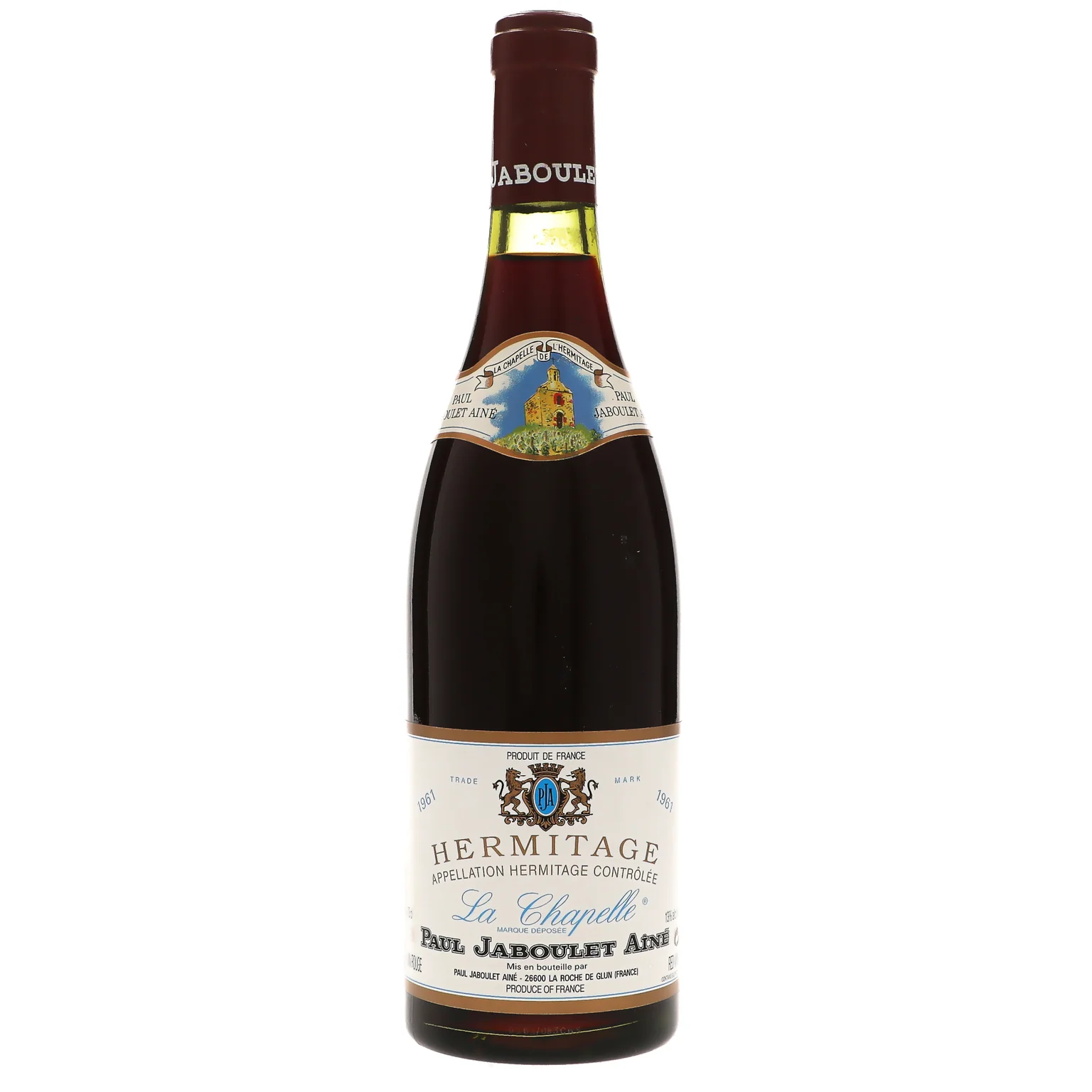 1961 Paul Jaboulet Aine, Hermitage, La Chapelle Rouge