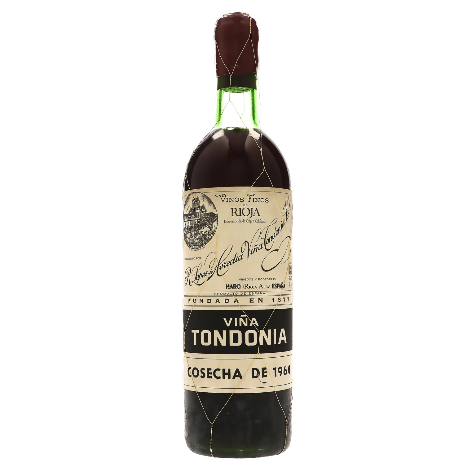 1964 R. Lopez de Heredia, Tondonia Tinto Gran Reserva, Rioja
