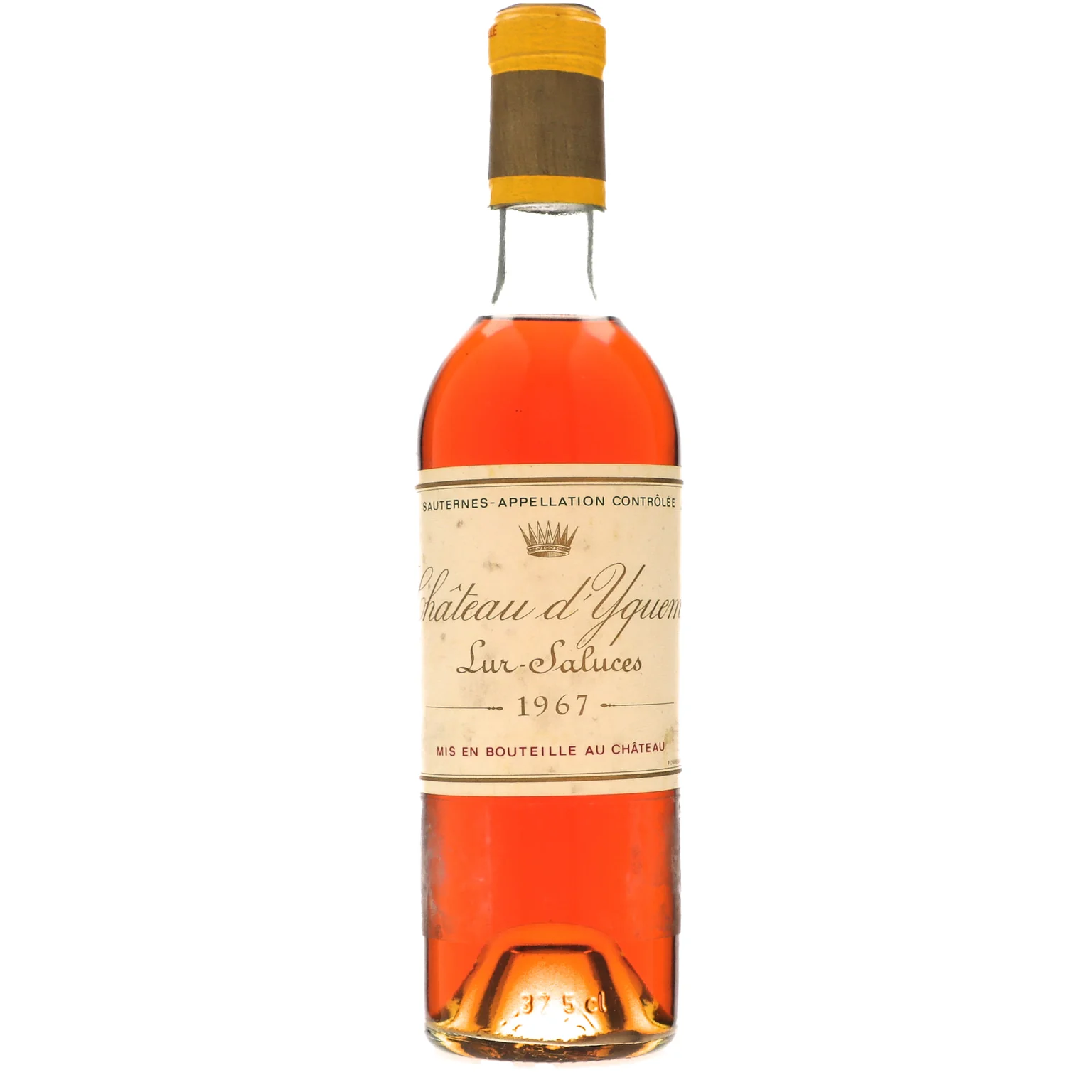 1967 Chateau d'Yquem Premier Cru Superieur, Sauternes 375ML