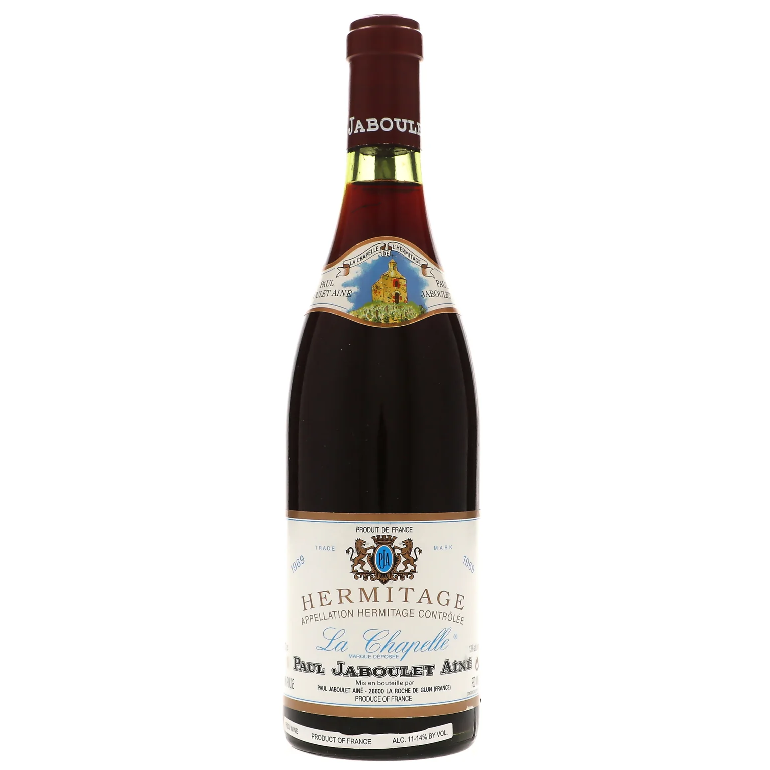 1969 Paul Jaboulet Aine, Hermitage, La Chapelle Rouge