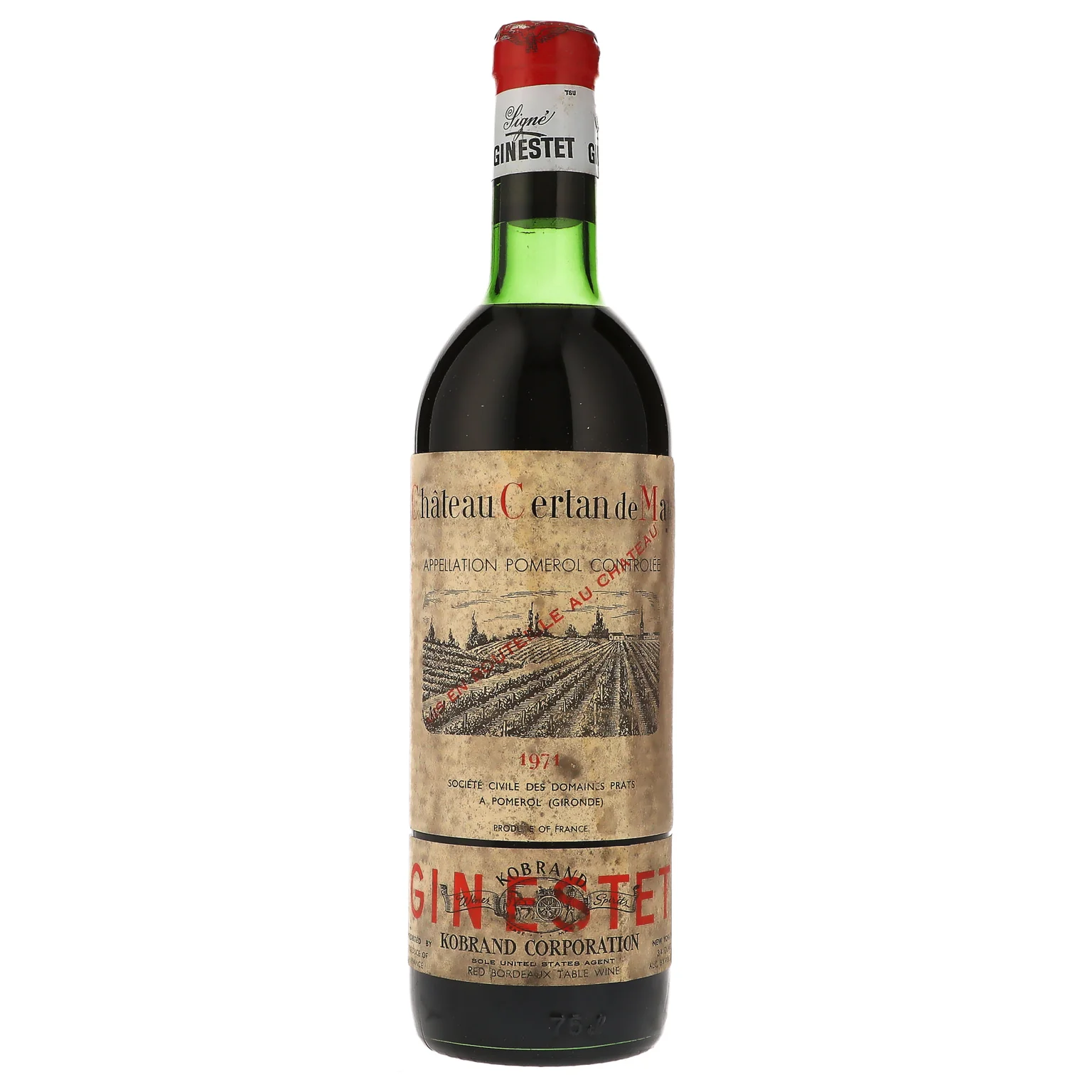 1971 Chateau Certan de May, Pomerol