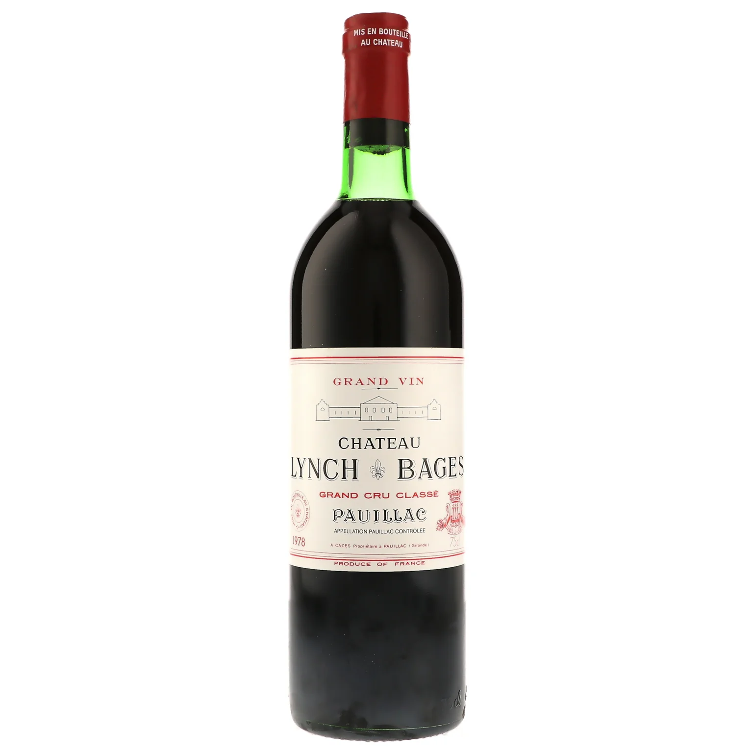 1978 Chateau Lynch-Bages 5eme Cru Classe, Pauillac