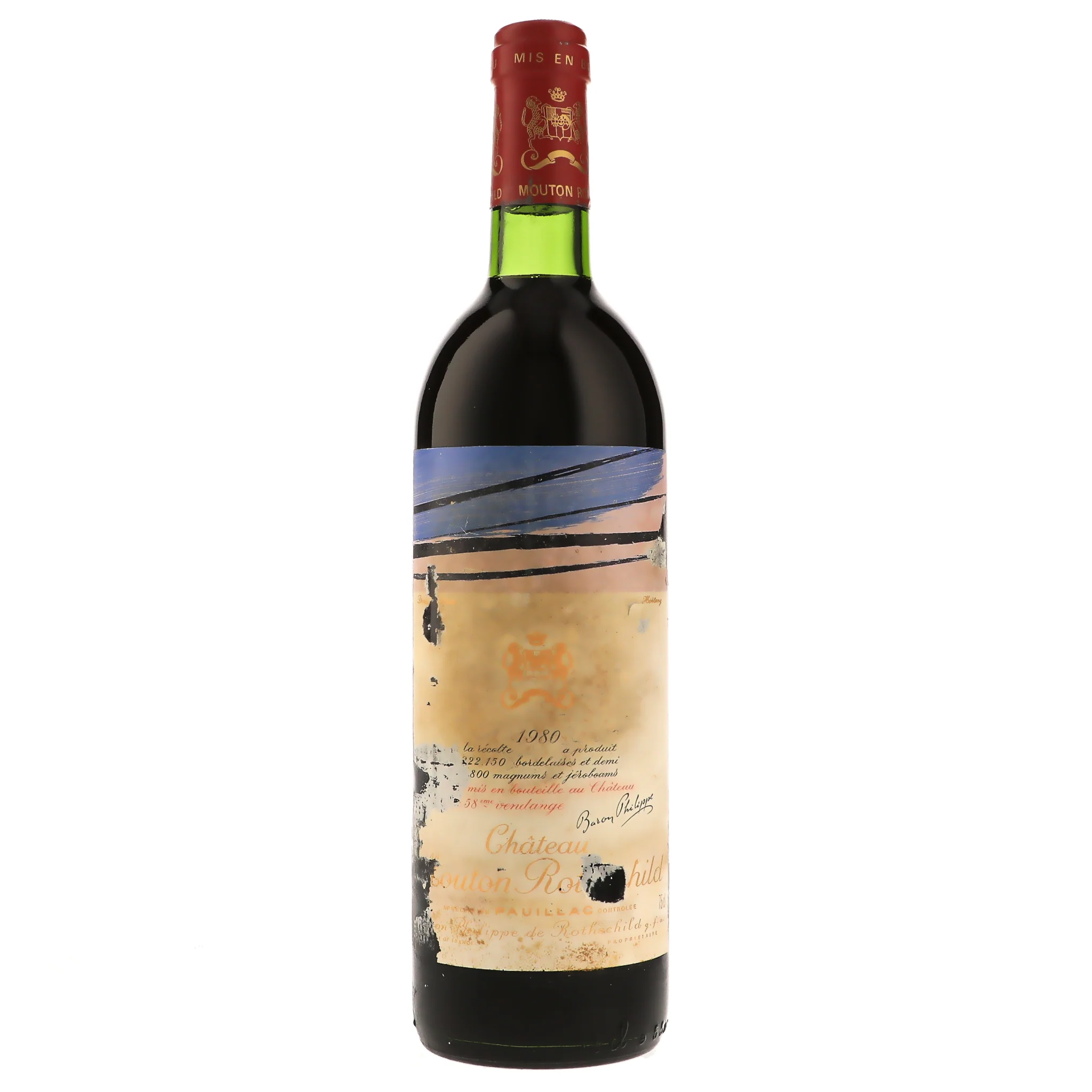 1980 Chateau Mouton Rothschild Premier Cru Classe, Pauillac