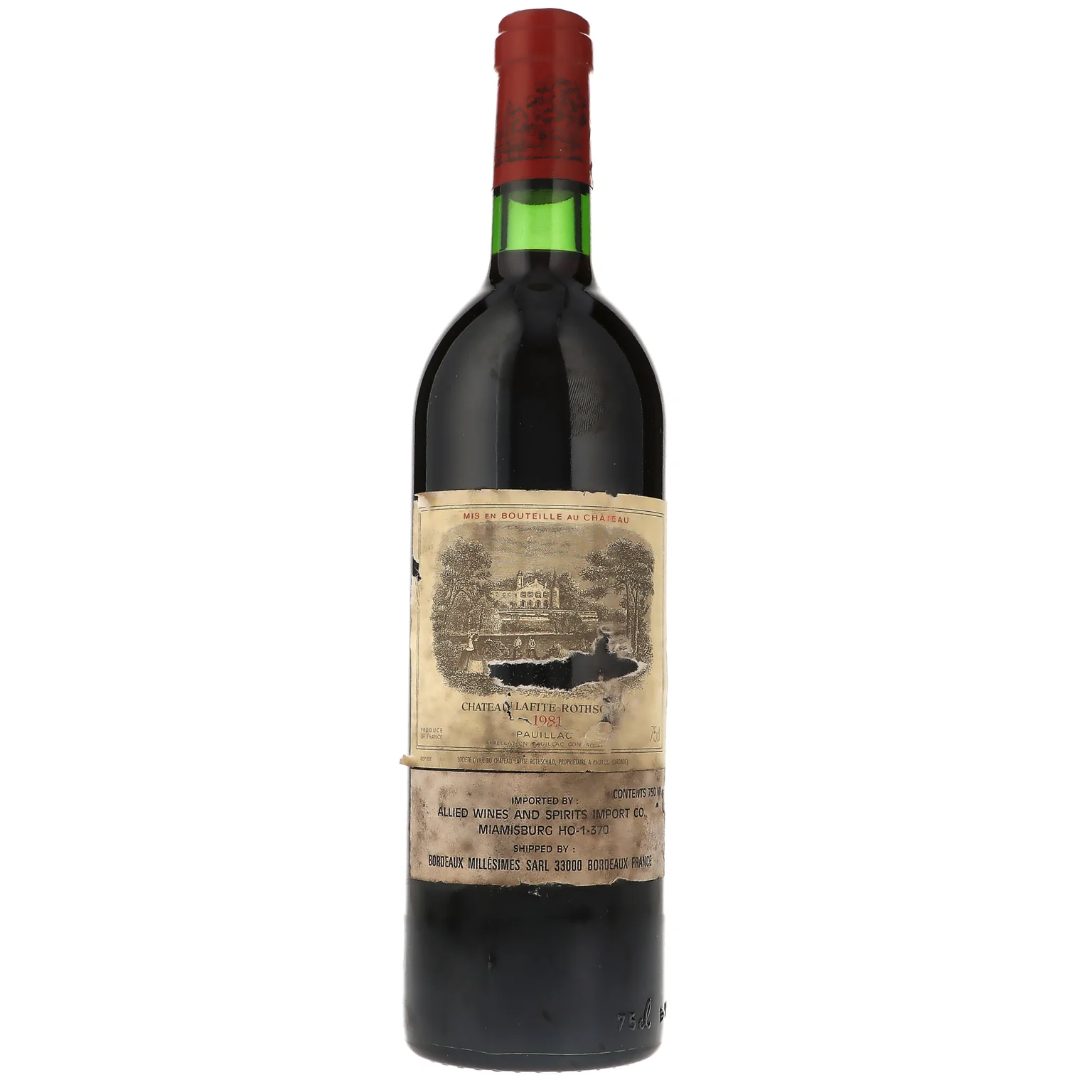 1981 Chateau Lafite Rothschild Premier Cru Classe, Pauillac