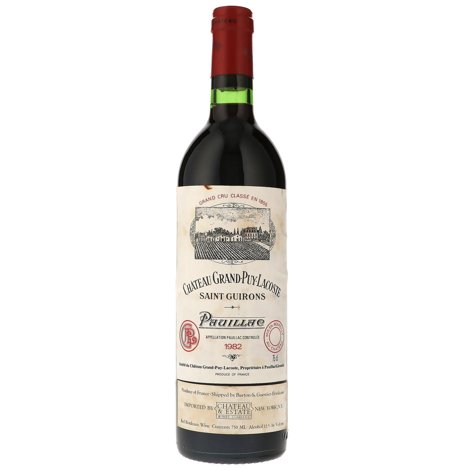 1982 Chateau Grand-Puy-Lacoste 5eme Cru Classe, Pauillac
