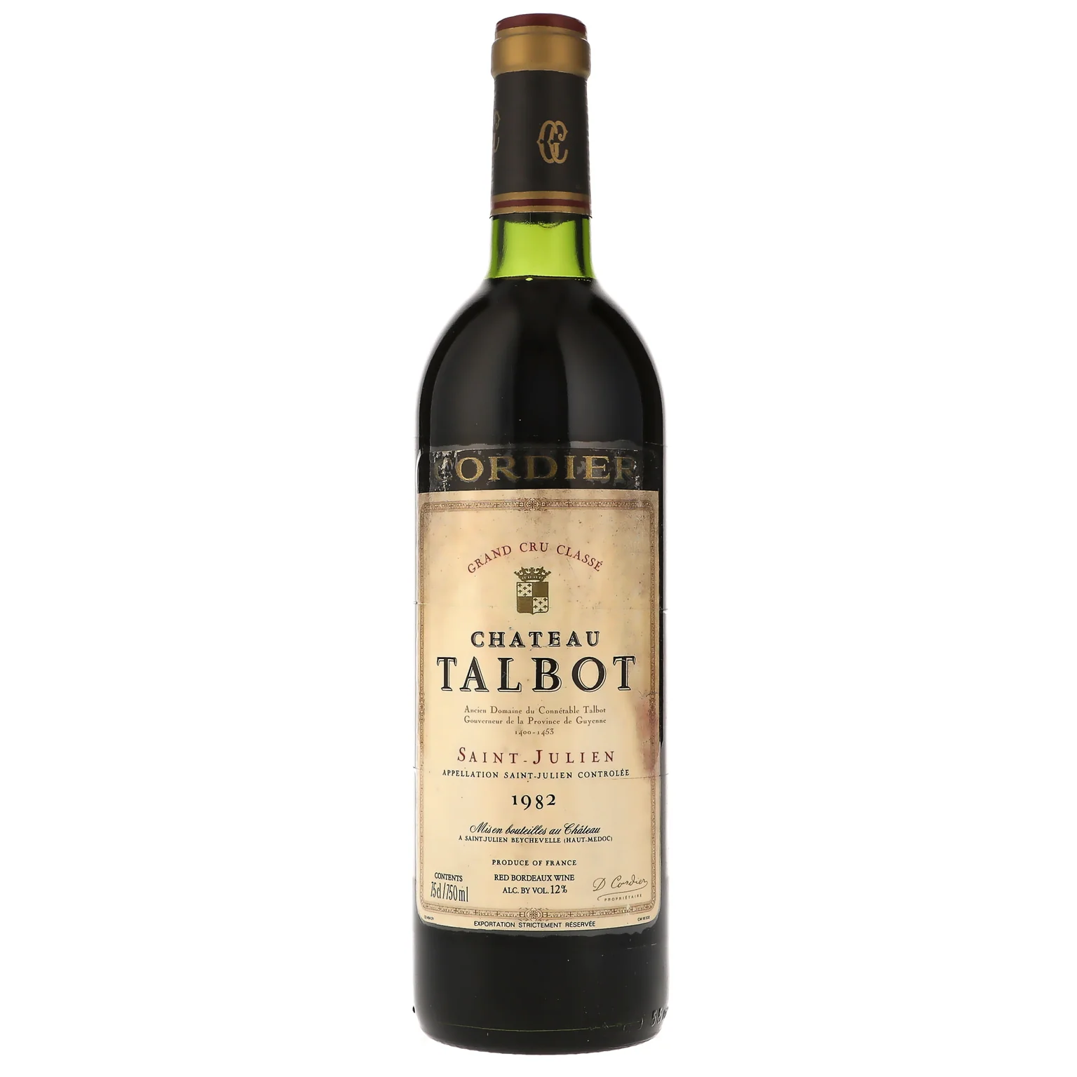 1982 Chateau Talbot 4eme Cru Classe, Saint-Julien