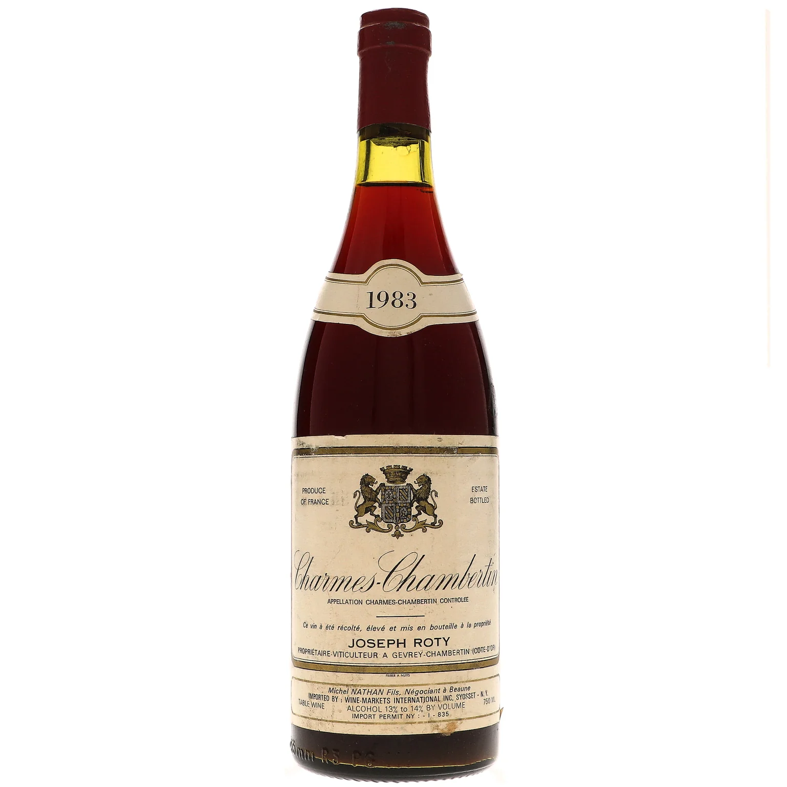1983 Joseph Roty, Charmes-Chambertin Grand Cru, Tres Vieilles Vignes