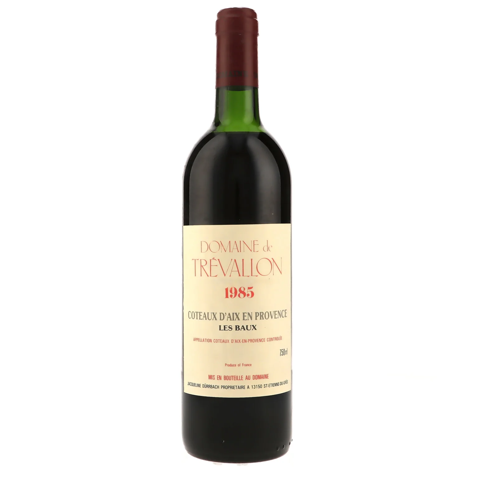 1985 Domaine de Trevallon, Les Baux, Coteaux d'Aix-en-Provence IGP