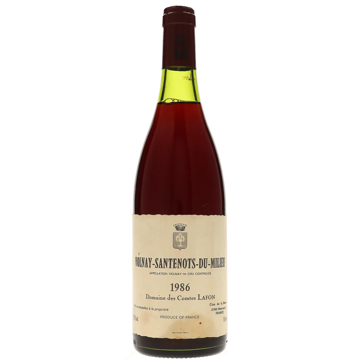 1986 Domaine des Comtes Lafon, Volnay Premier Cru, Les Santenots du Milieu