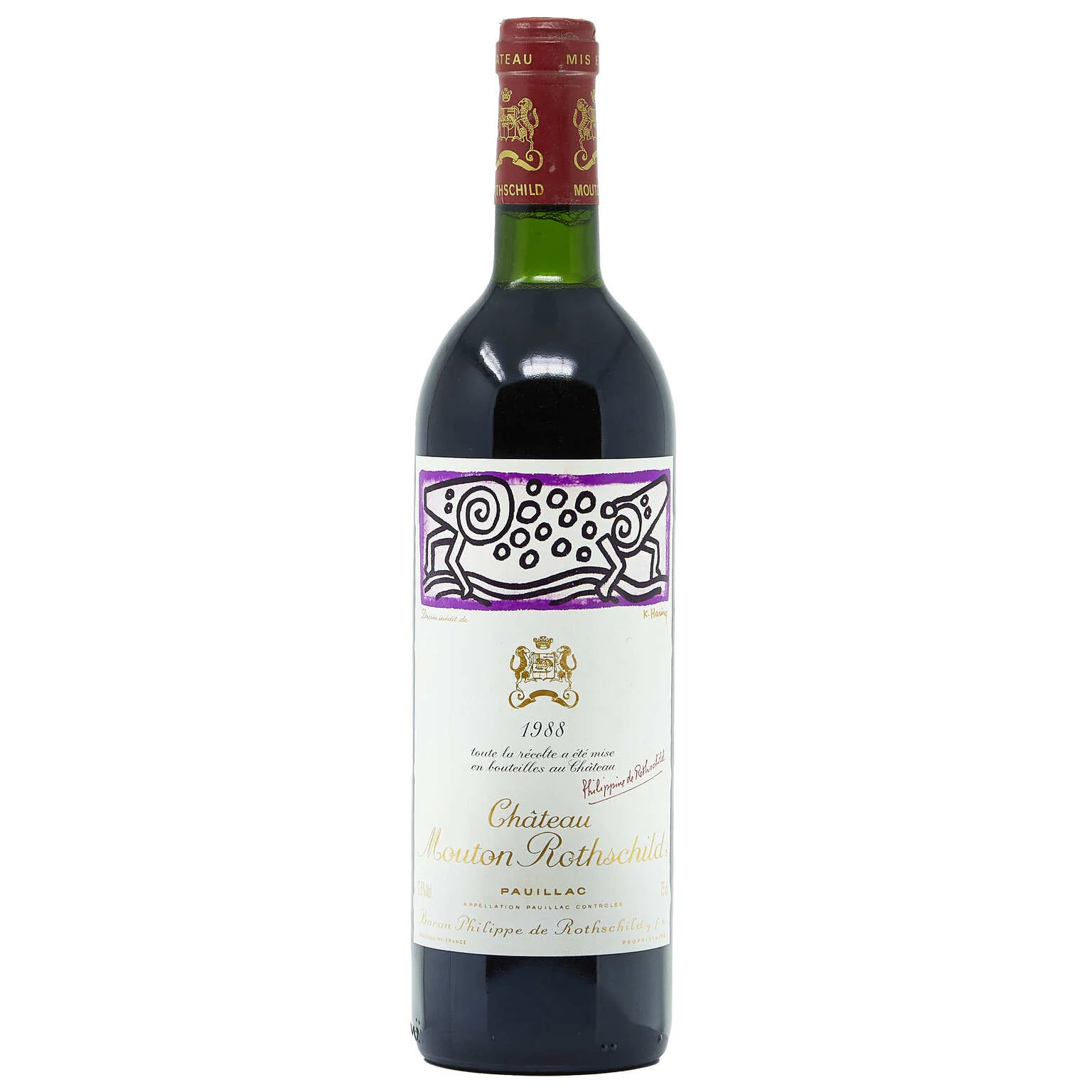 1988 Chateau Mouton Rothschild Premier Cru Classe, Pauillac