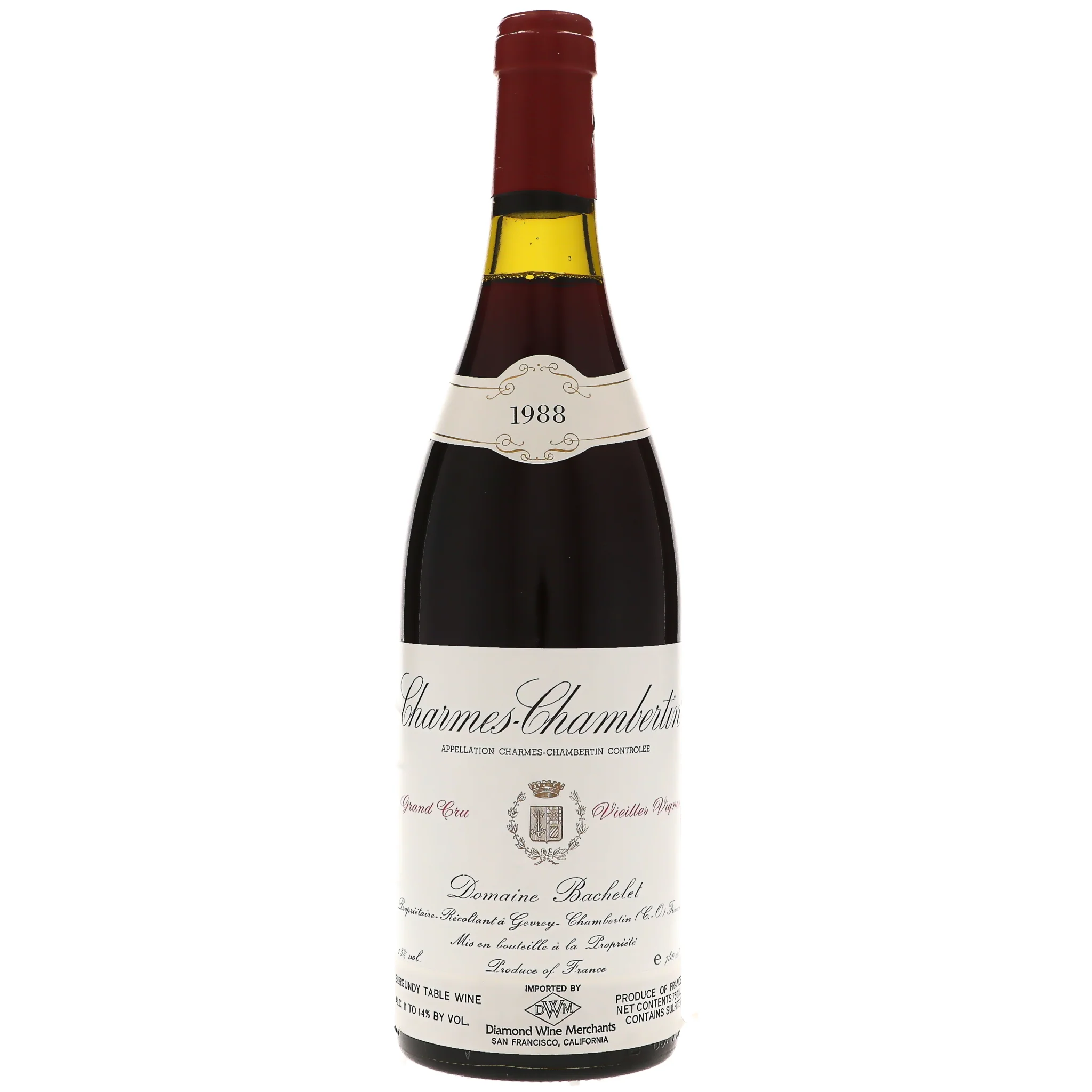 1988 Domaine Denis Bachelet, Charmes-Chambertin Grand Cru, Vieilles Vignes