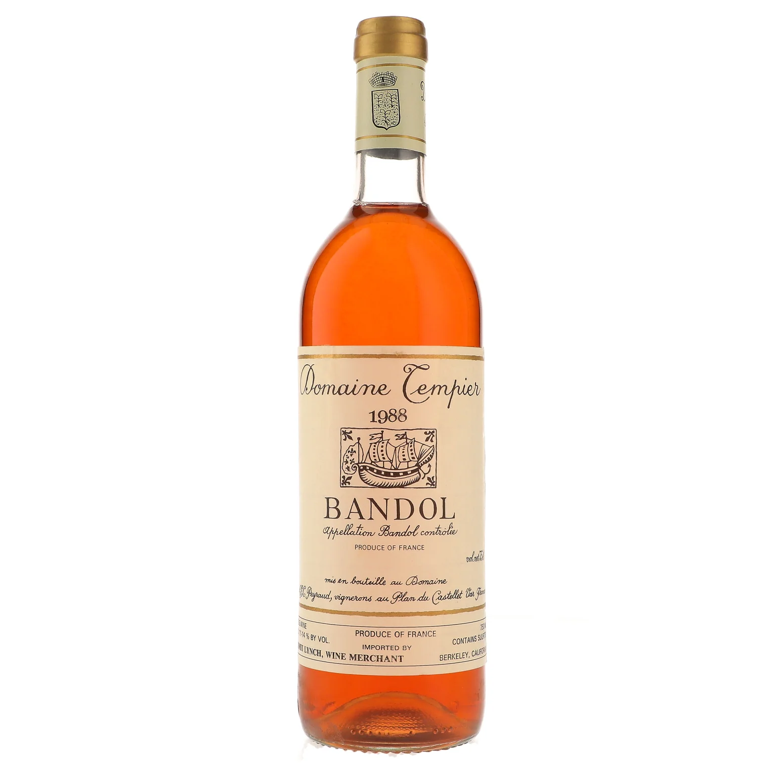 1988 Domaine Tempier, Rose, Bandol