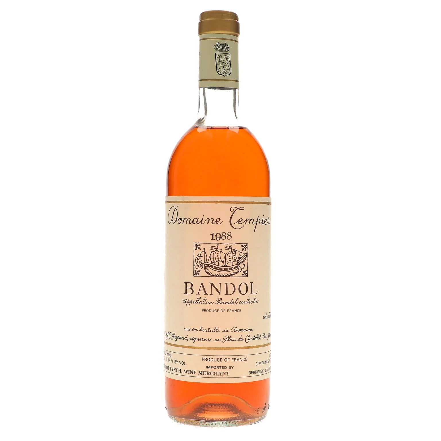 1988 Domaine Tempier, Rose, Bandol