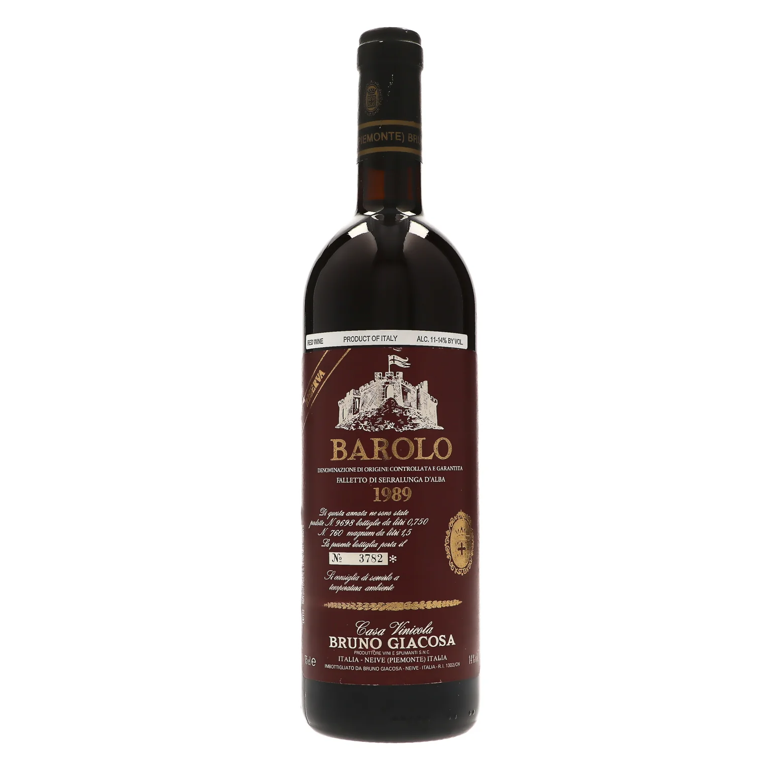 1989 Bruno Giacosa, Barolo, Falletto di Serralunga d'Alba Riserva