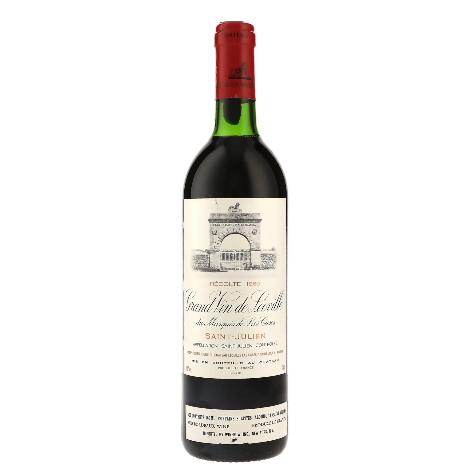 1989 Chateau Leoville Las Cases 2eme Cru Classe, Saint-Julien
