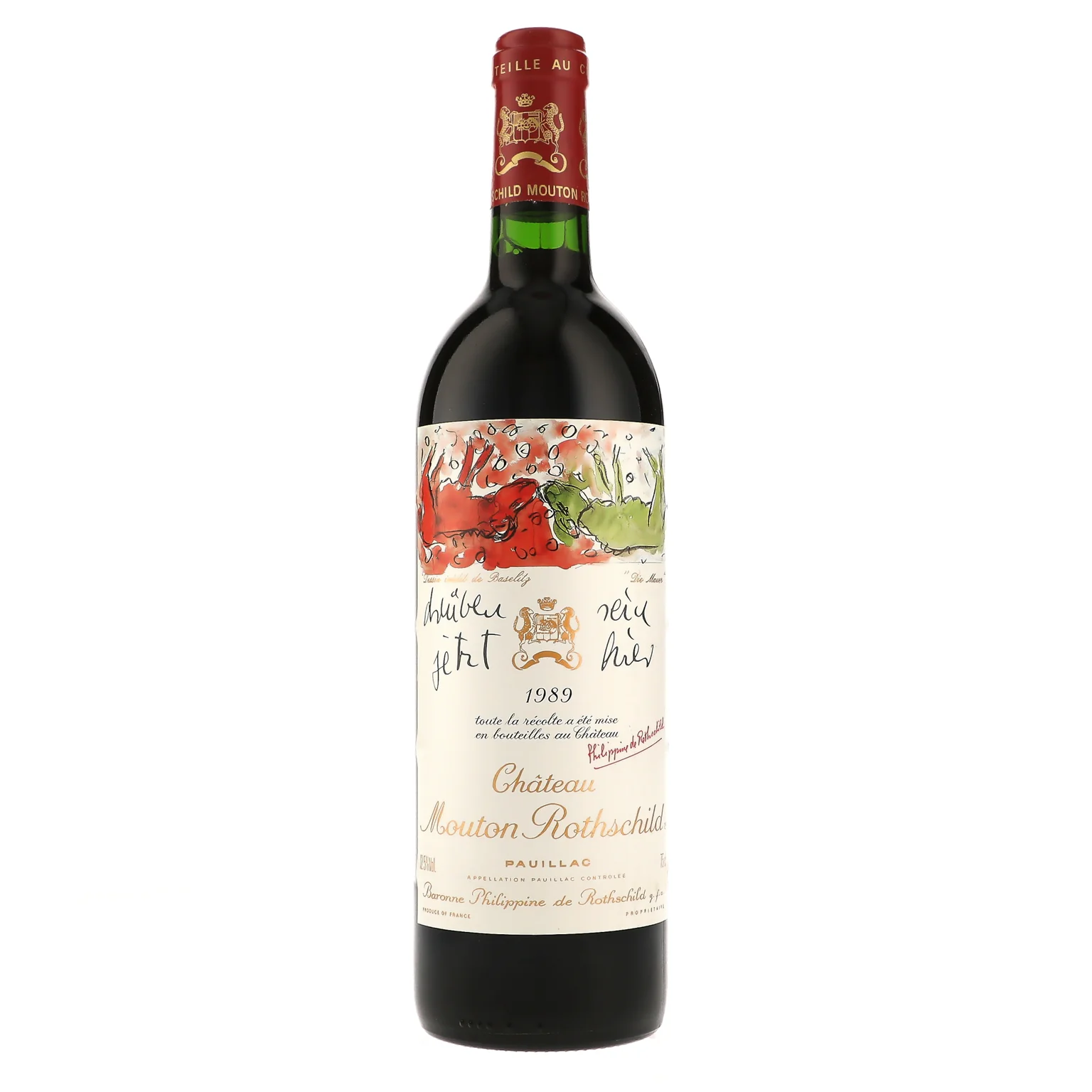 1989 Chateau Mouton Rothschild Premier Cru Classe, Pauillac