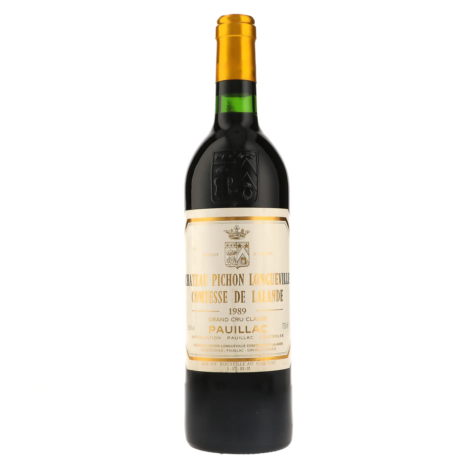 1989 Chateau Pichon Longueville Comtesse de Lalande 2eme Cru Classe, Pauillac