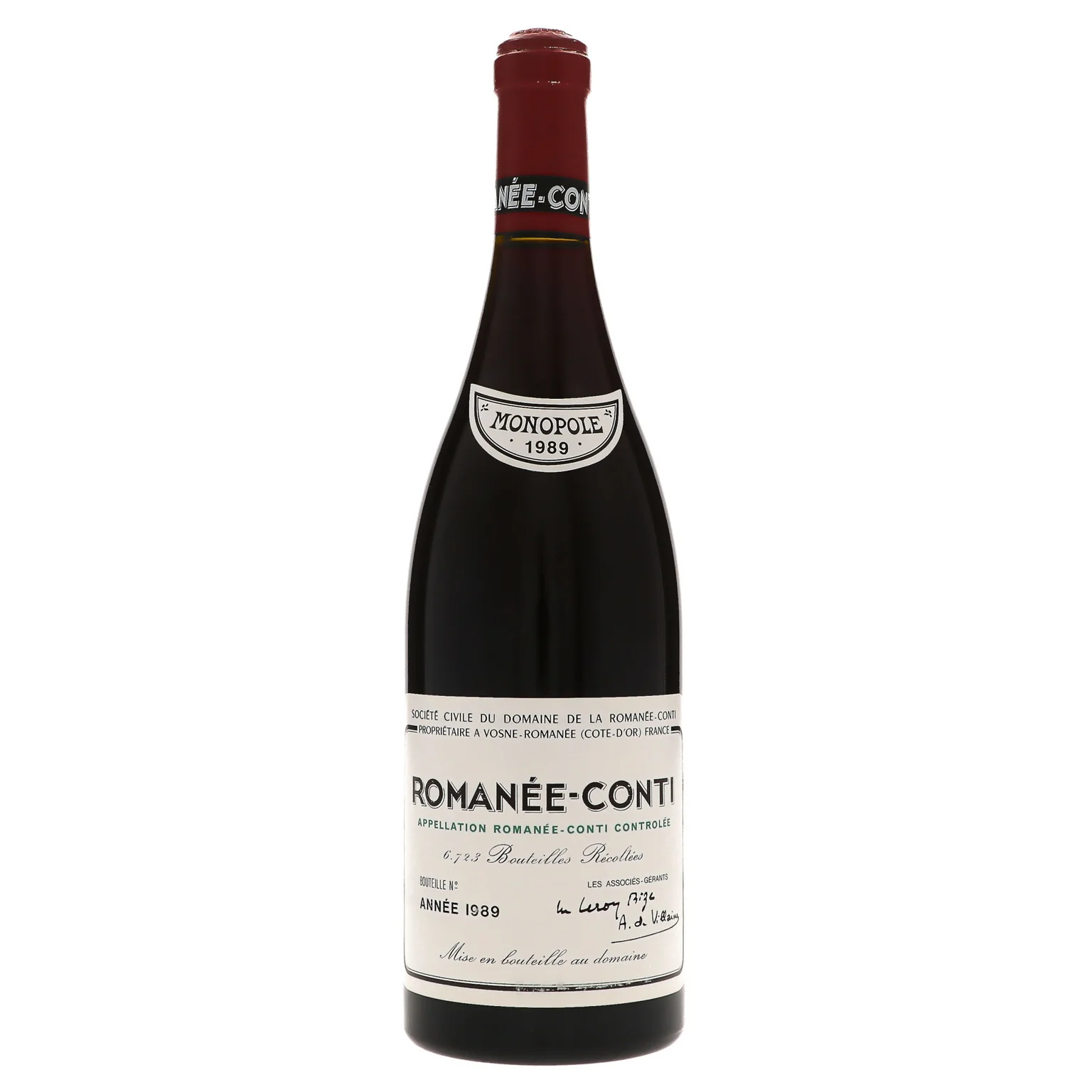 1989 Domaine de la Romanee-Conti, Romanee-Conti Grand Cru