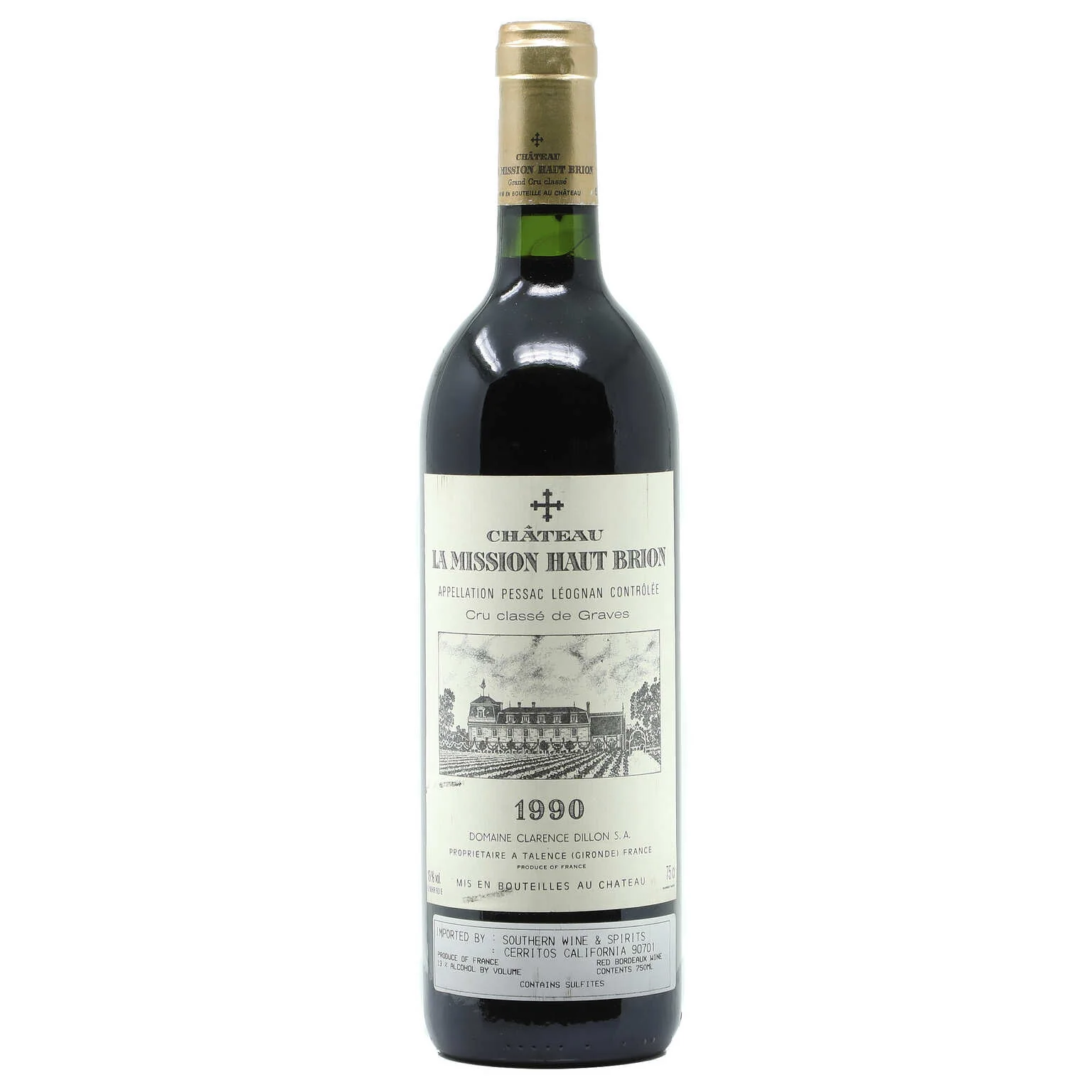 1990 Chateau La Mission Haut-Brion Cru Classe, Pessac-Leognan