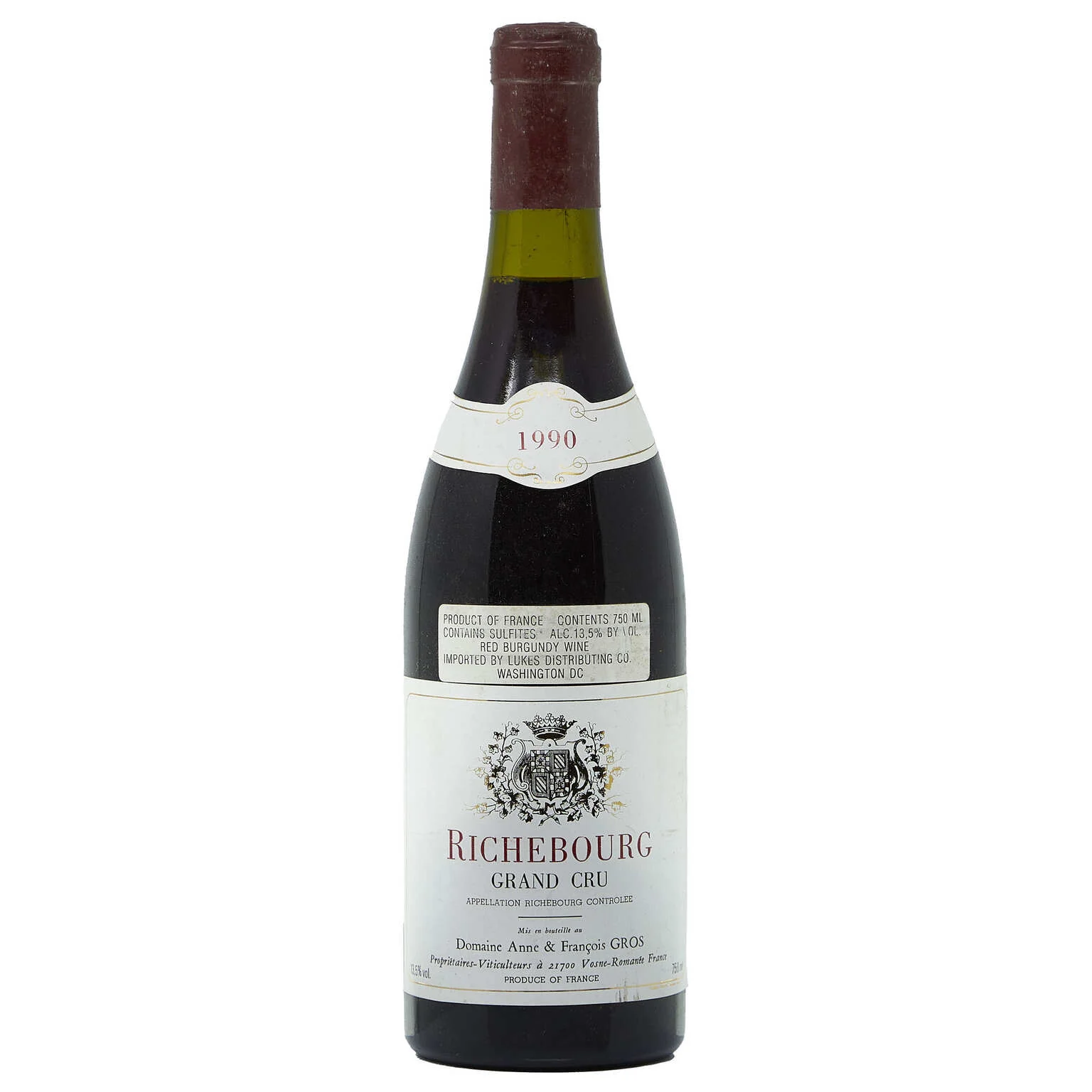 1990 Domaine Anne-Francoise Gros, Richebourg Grand Cru