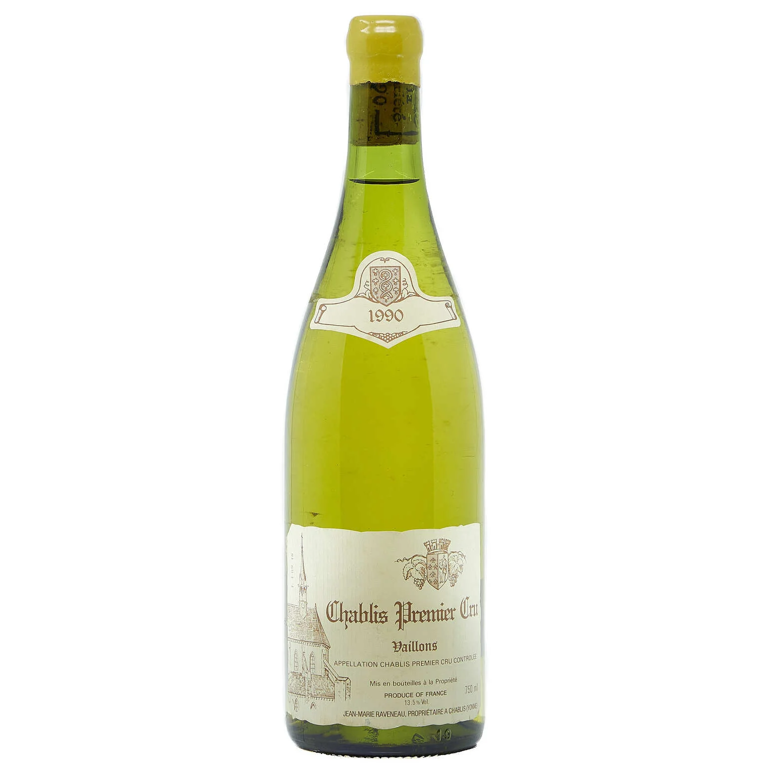 1990 Domaine Francois Raveneau, Chablis Premier Cru, Vaillons