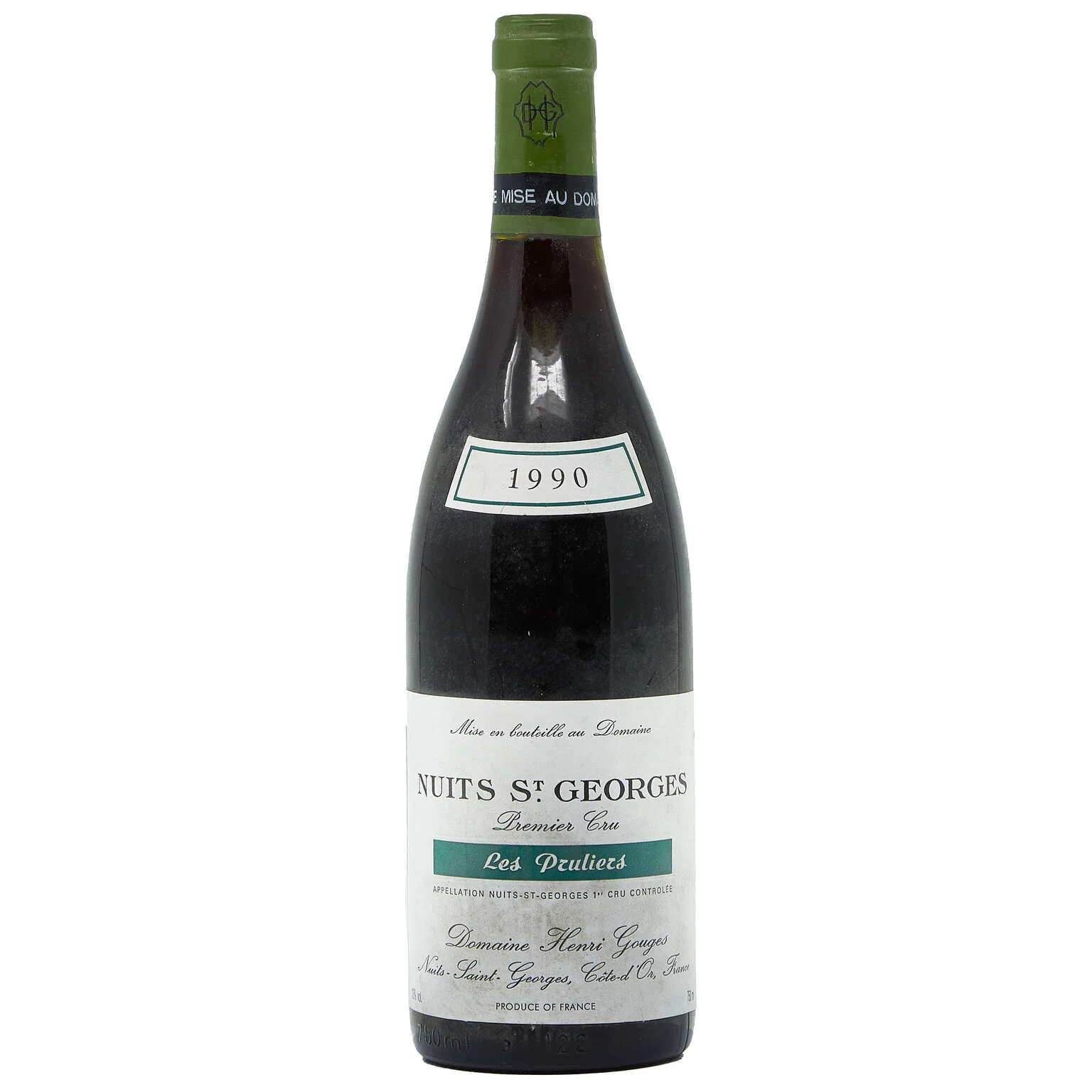 1990 Domaine Henri Gouges, Nuits-Saint-Georges Premier Cru, Les Pruliers