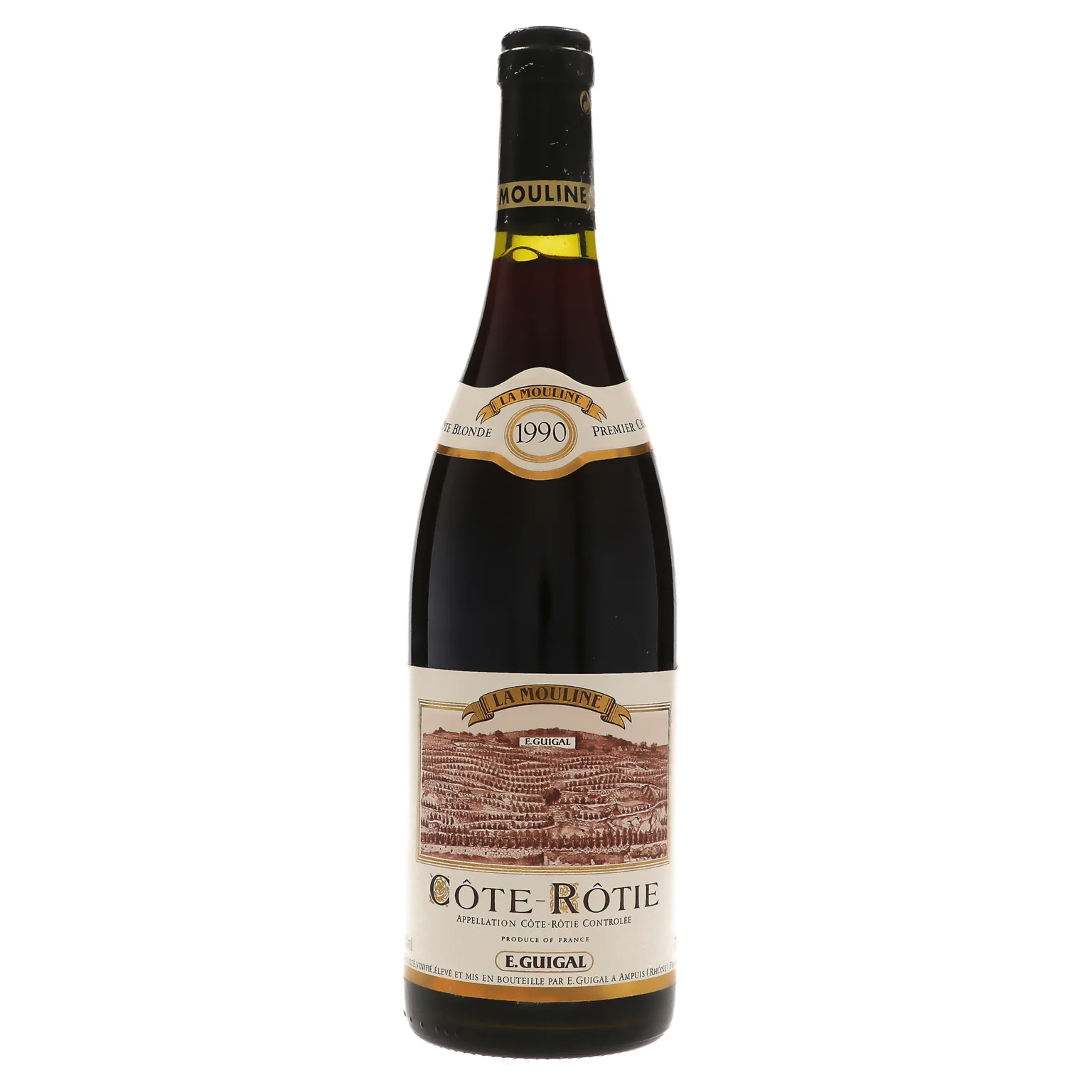 1990 E. Guigal, Cote Rotie, La Mouline