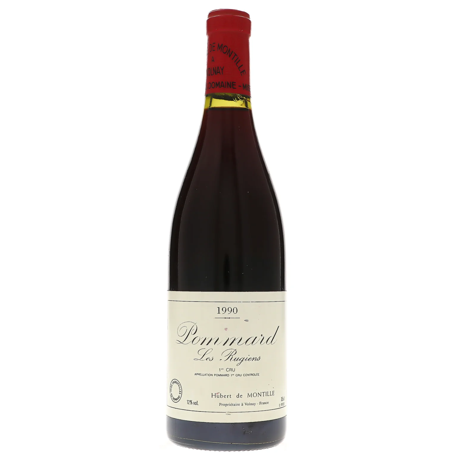 1990 Hubert de Montille, Pommard Premier Cru, Les Rugiens