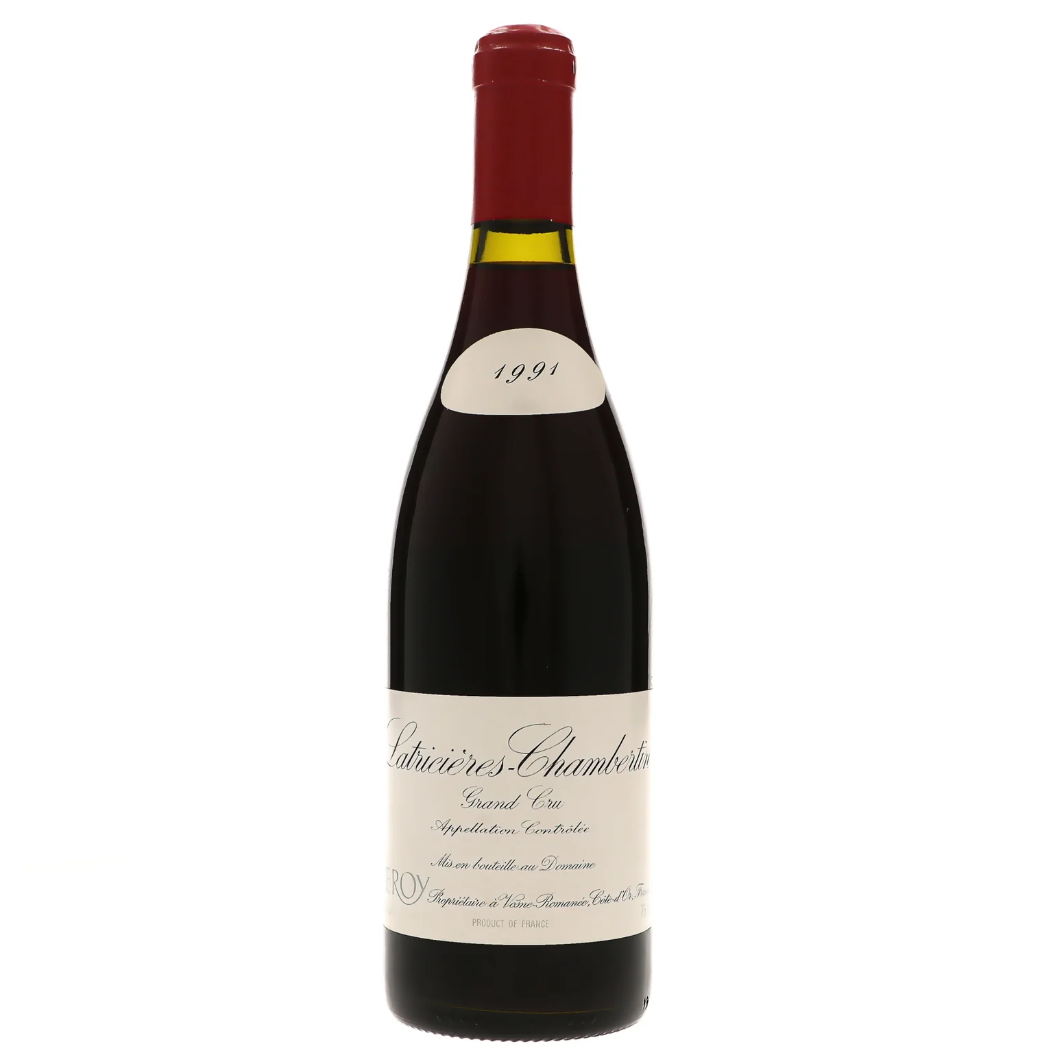 1991 Domaine Leroy, Latricieres-Chambertin Grand Cru