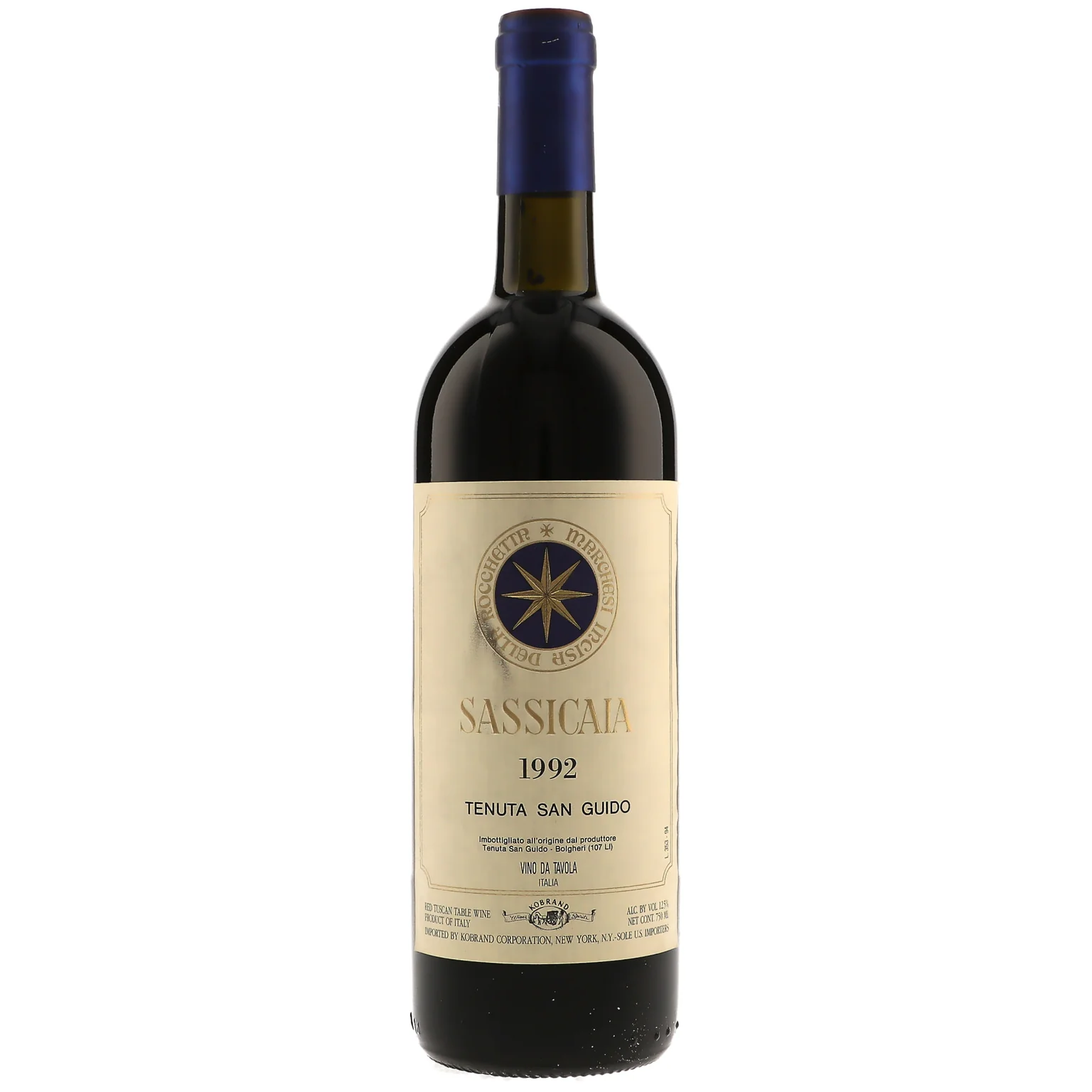 1992 Sassicaia, Tenuta San Guido