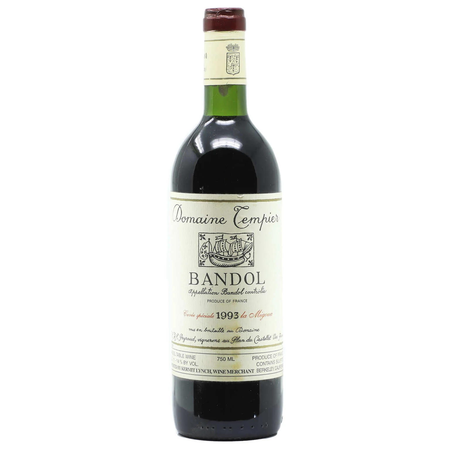 1993 Domaine Tempier, Speciale Migoua, Bandol
