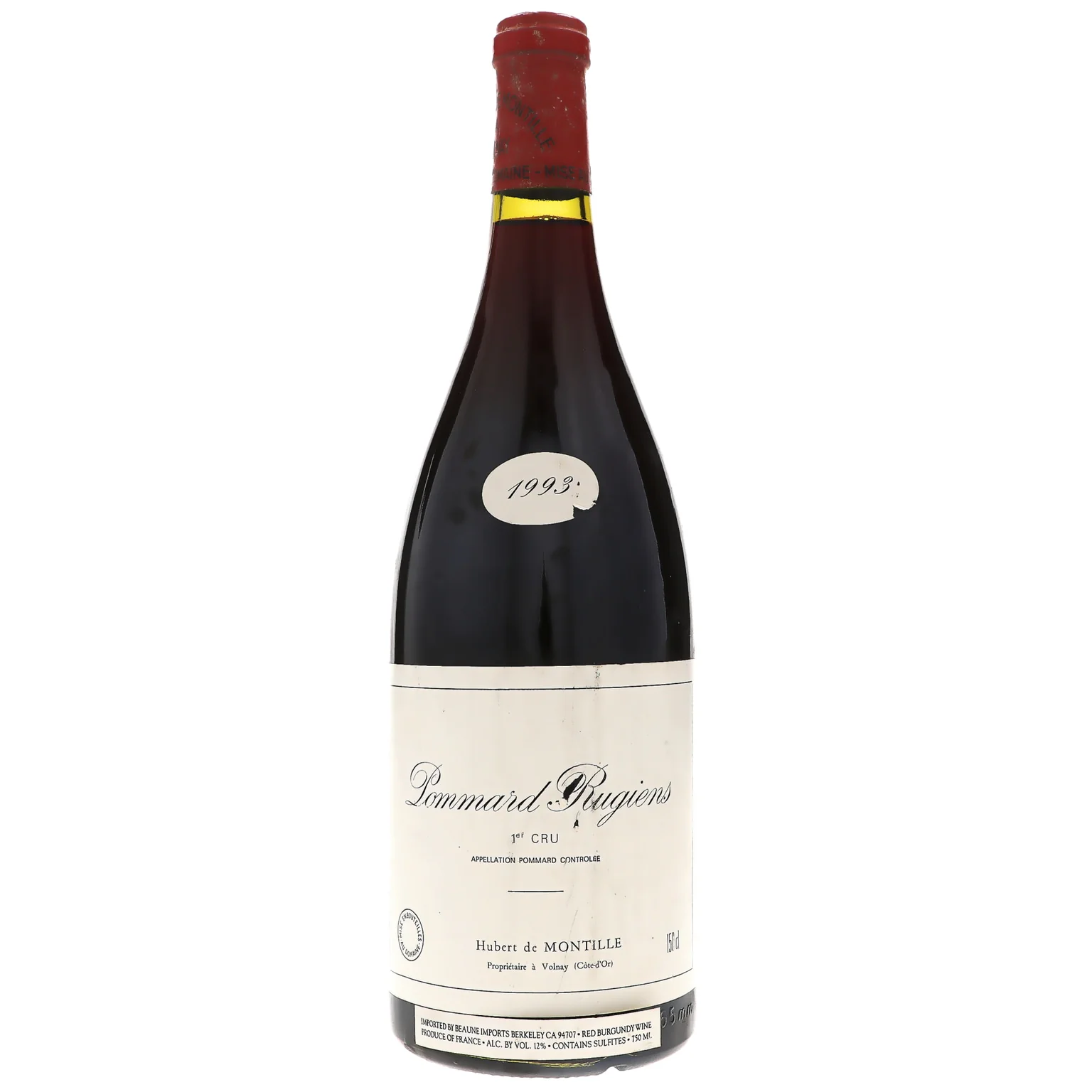1993 Hubert de Montille, Pommard Premier Cru, Les Rugiens 1.5L