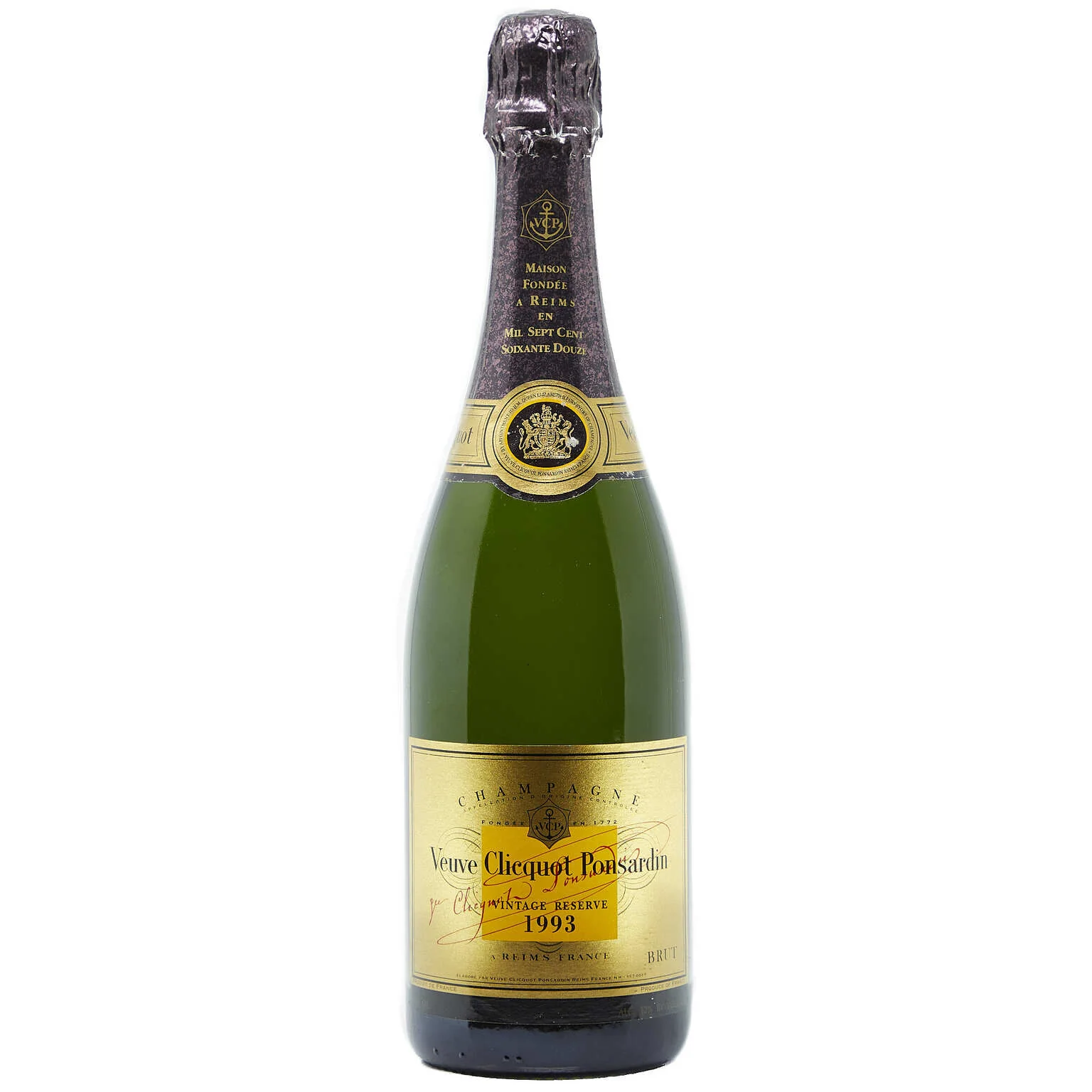 1993 Veuve Clicquot Ponsardin, Vintage Reserve