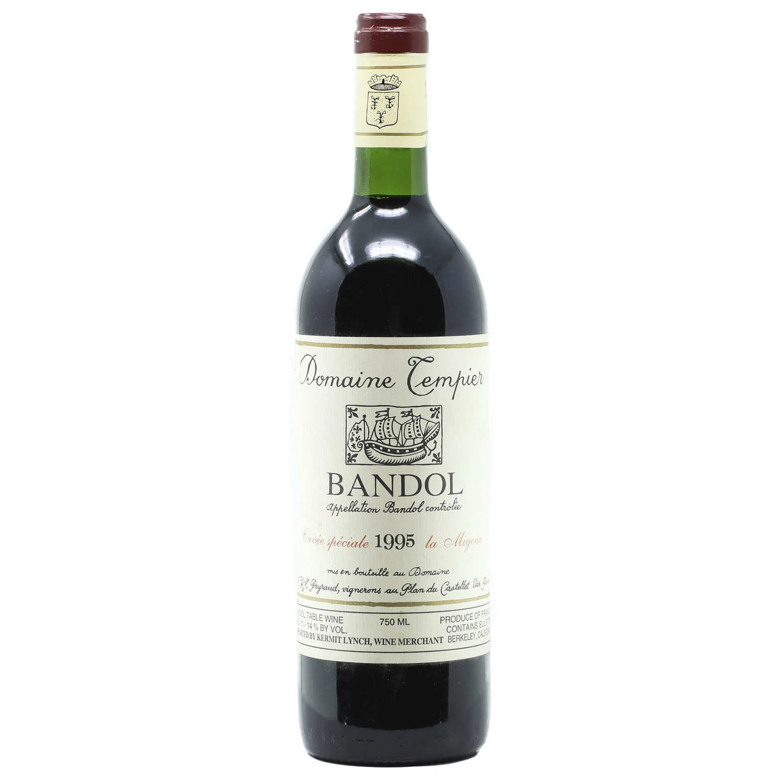 1995 Domaine Tempier, Speciale Migoua, Bandol