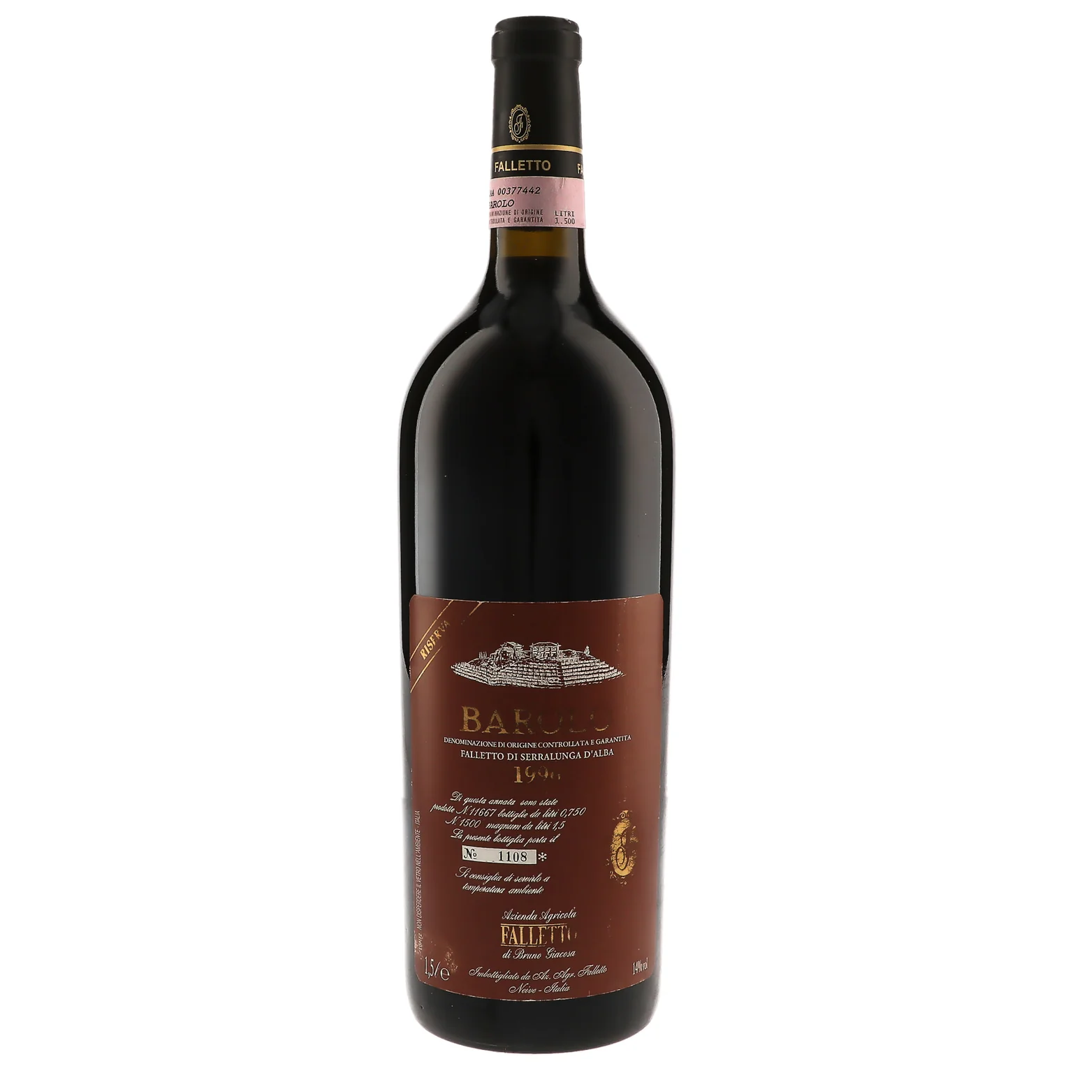 1996 Bruno Giacosa, Barolo, Falletto di Serralunga d'Alba Riserva 1.5L