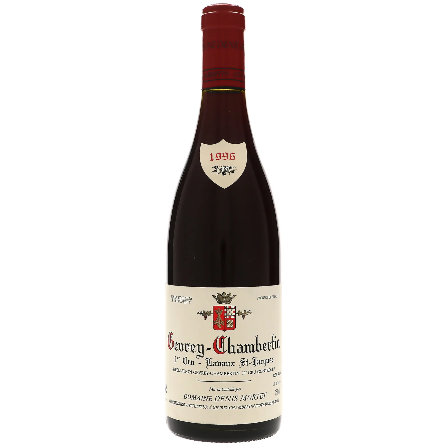 1996 Domaine Denis Mortet, Gevrey-Chambertin Premier Cru, Lavaut Saint-Jacques