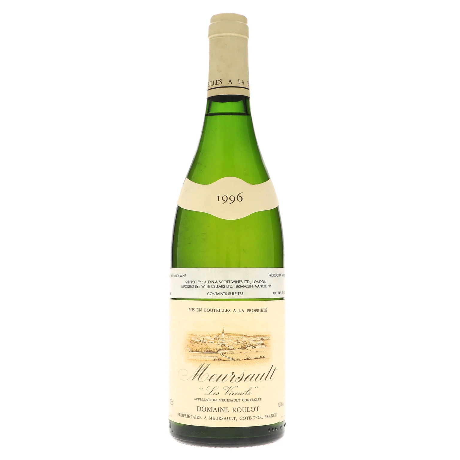 1996 Domaine Roulot, Meursault, Les Vireuils