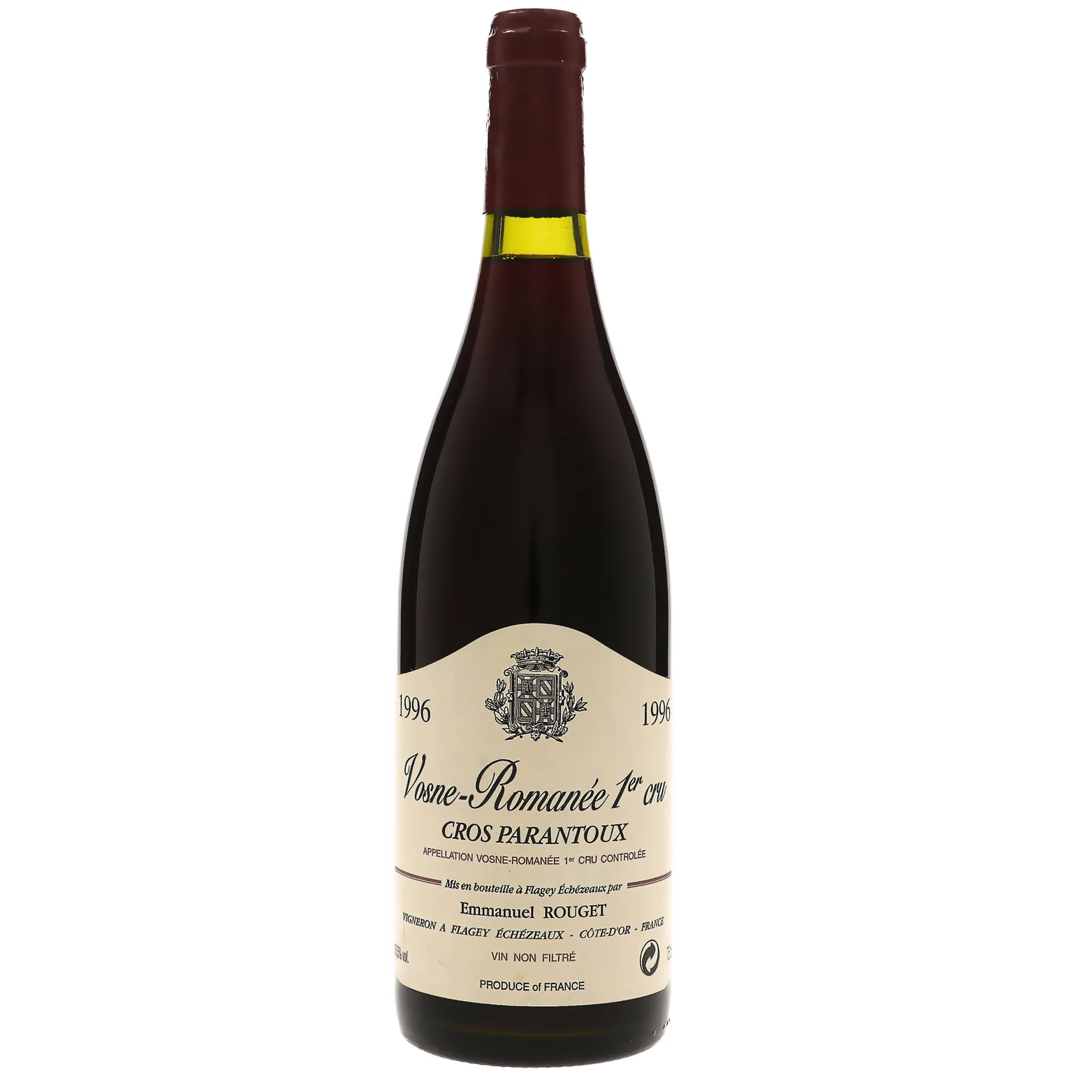1996 Emmanuel Rouget, Vosne-Romanee Premier Cru, Cros Parantoux