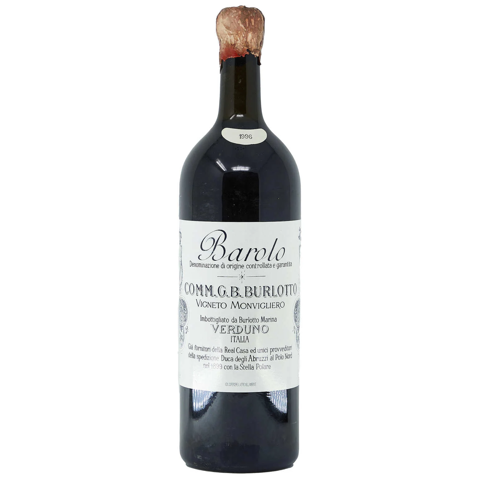 1996 Comm. G.B. Burlotto, Barolo, Monvigliero 3L