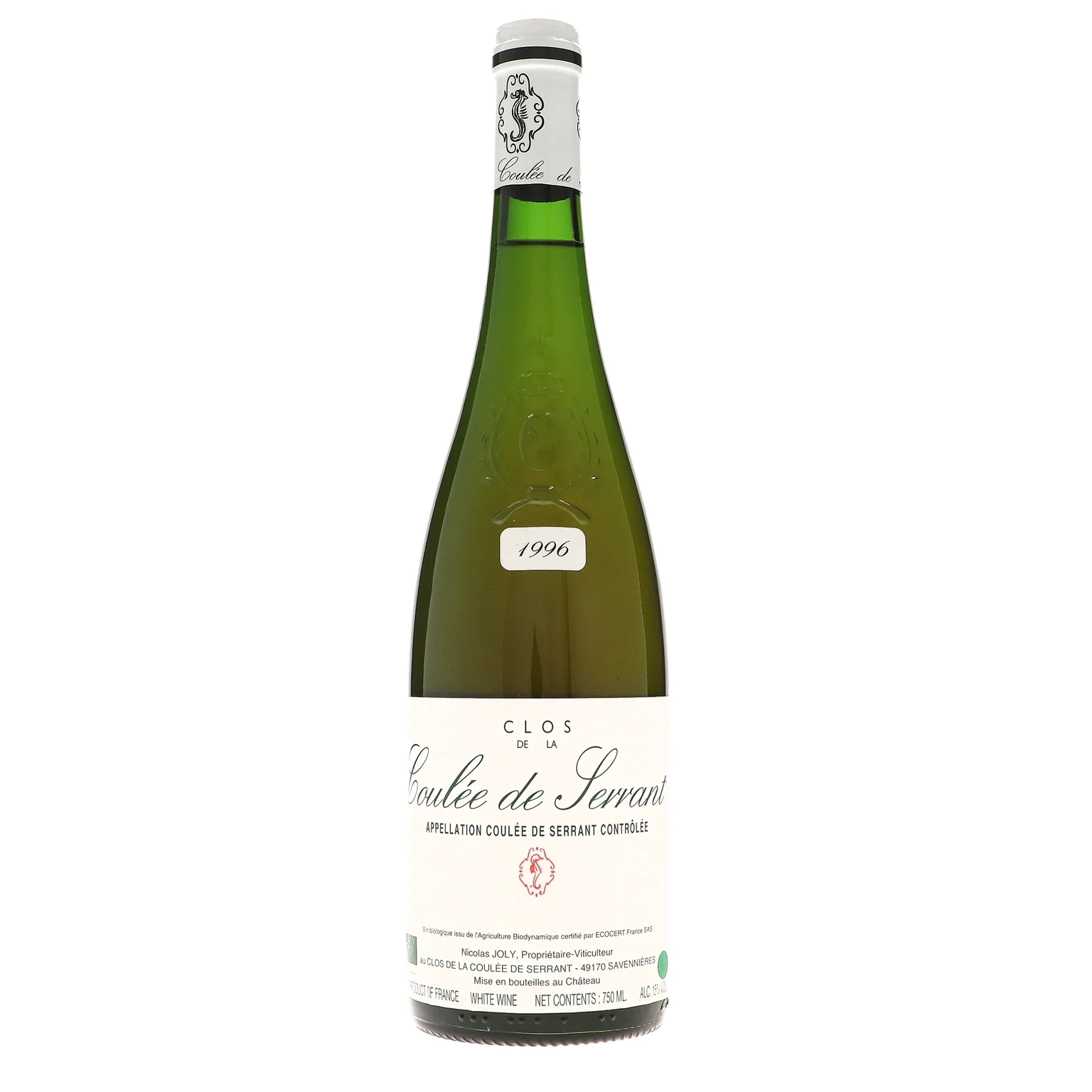 1996 Nicolas Joly, Savennieres Coulee-de-Serrant