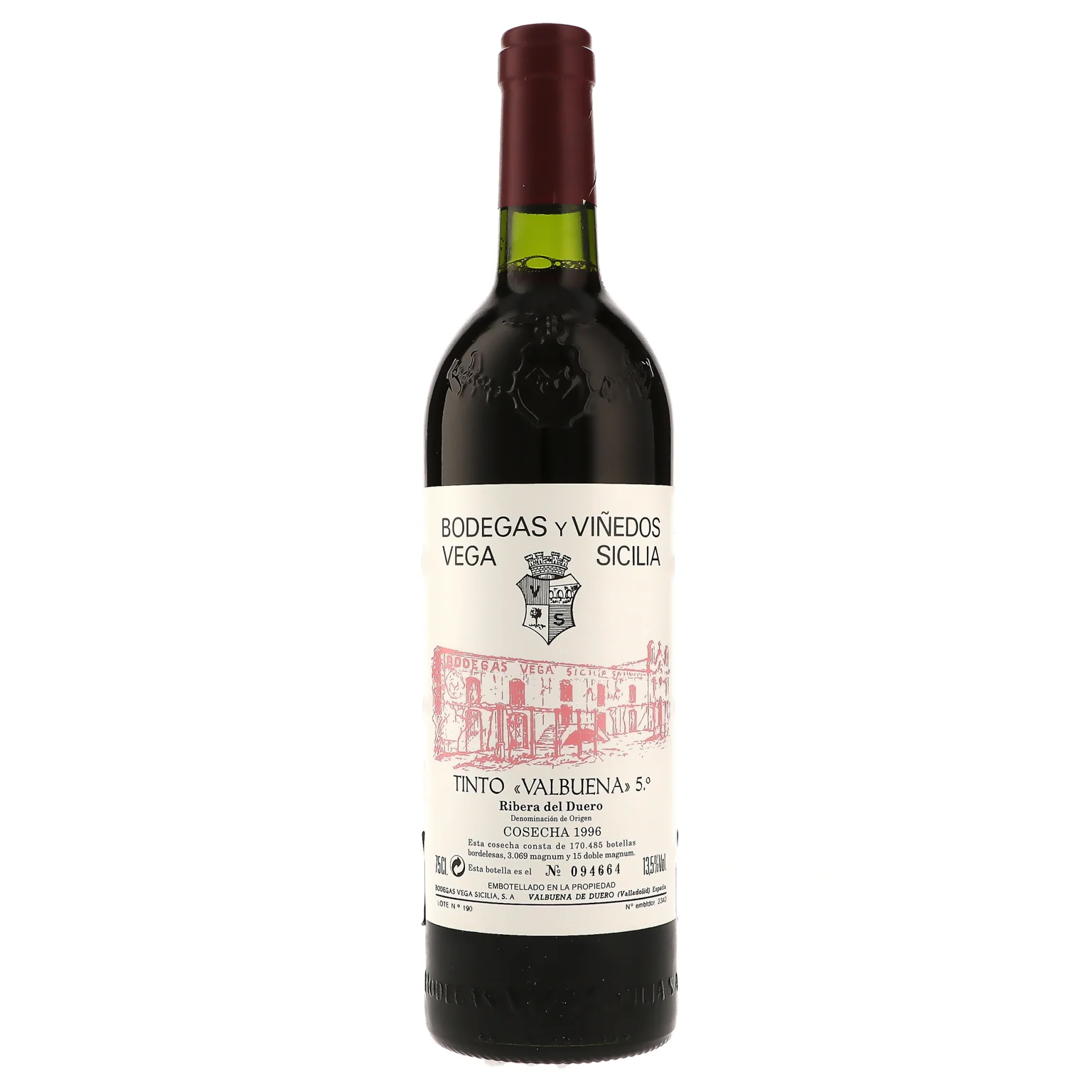 1996 Vega Sicilia, Valbuena 5.°, Ribera del Duero