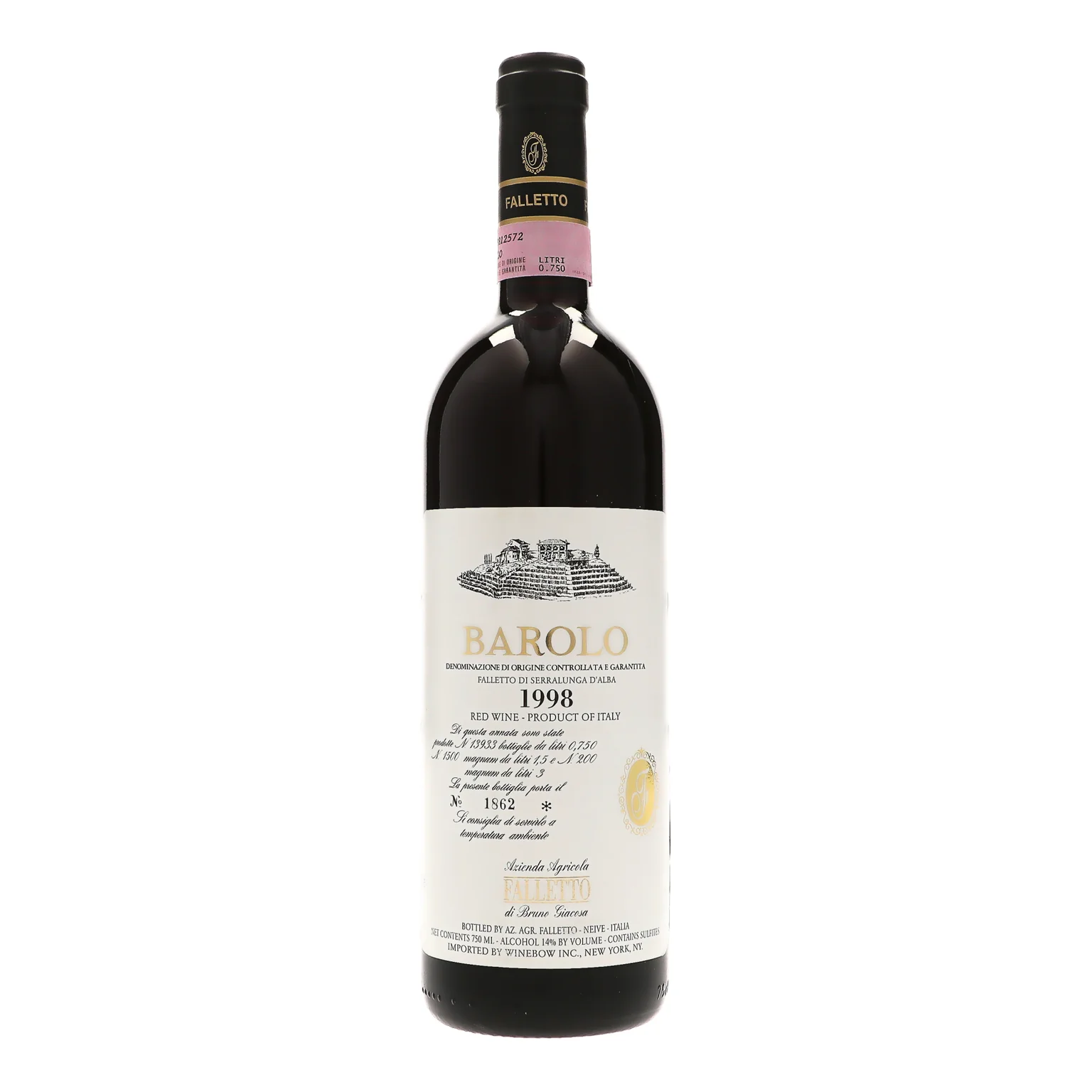 1998 Bruno Giacosa, Barolo, Falletto di Serralunga d'Alba