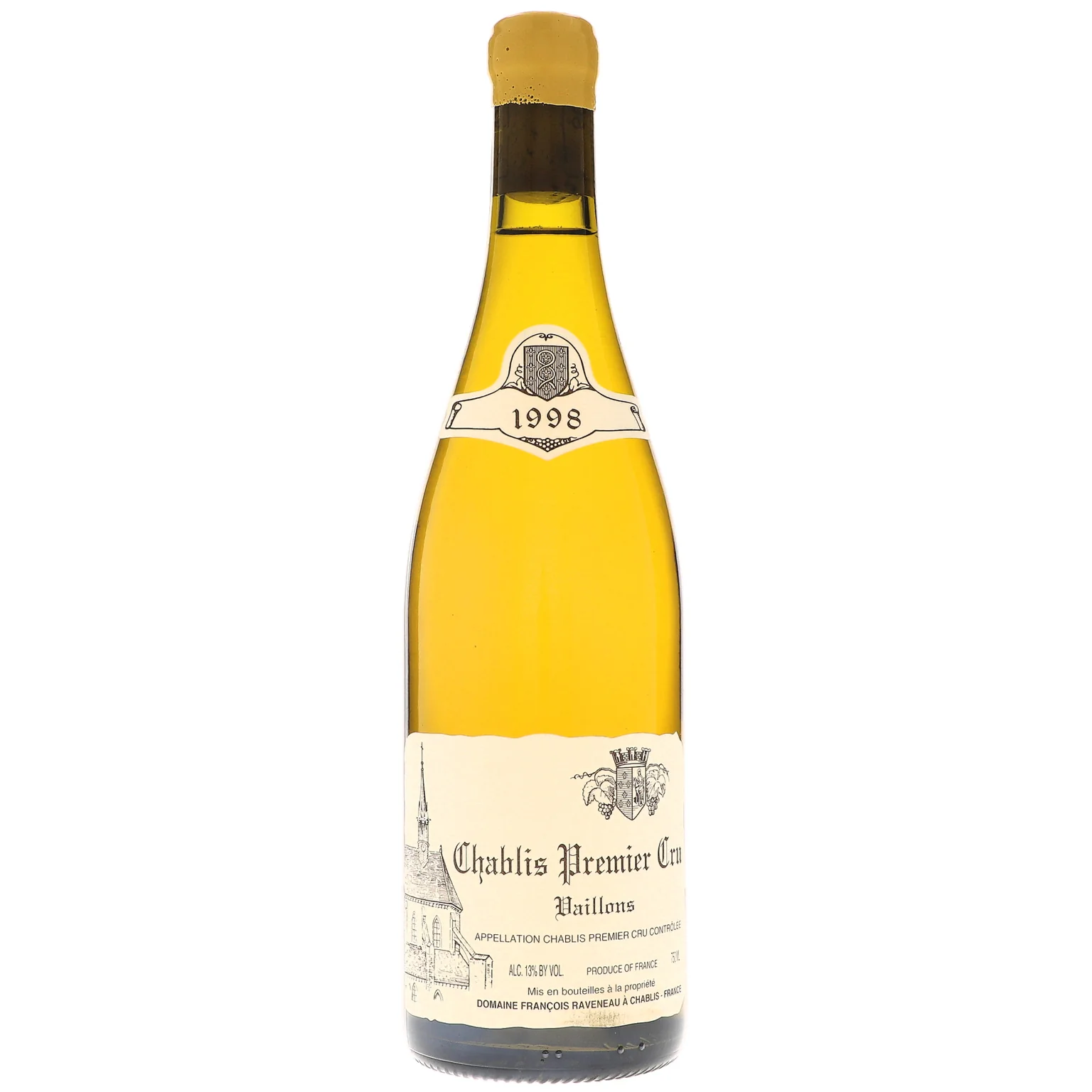 1998 Domaine Francois Raveneau, Chablis Premier Cru, Vaillons