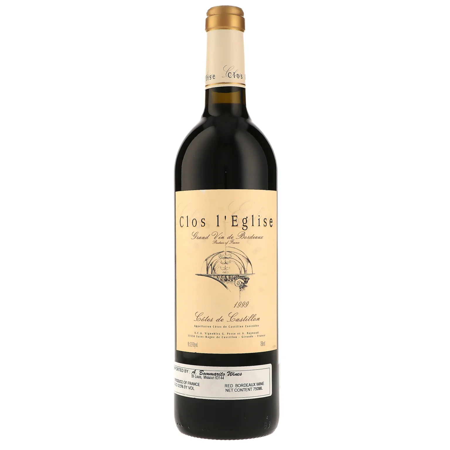 1999 Clos L'Eglise, Pomerol