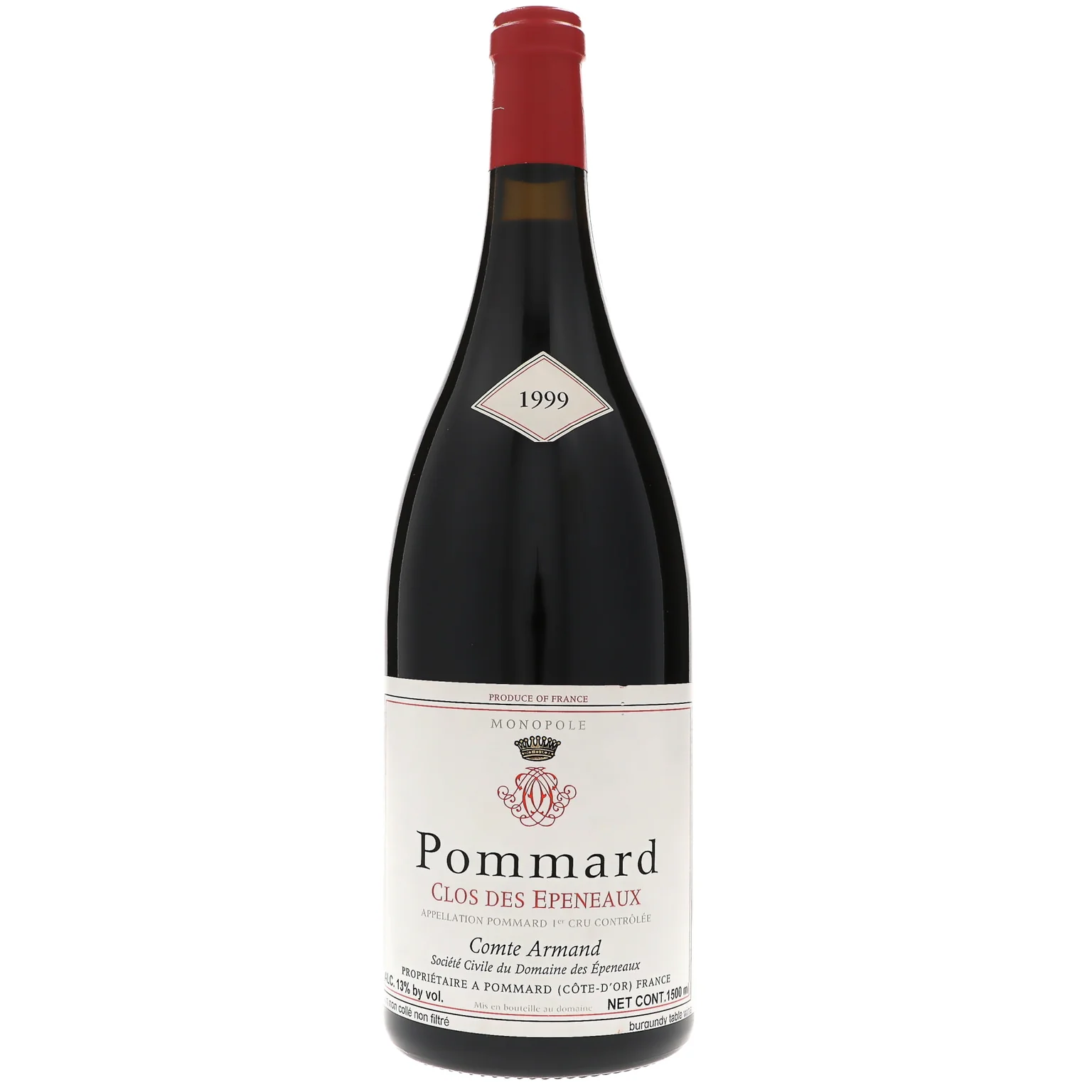 1999 Comte Armand, Pommard Premier Cru, Clos des Epeneaux 1.5L