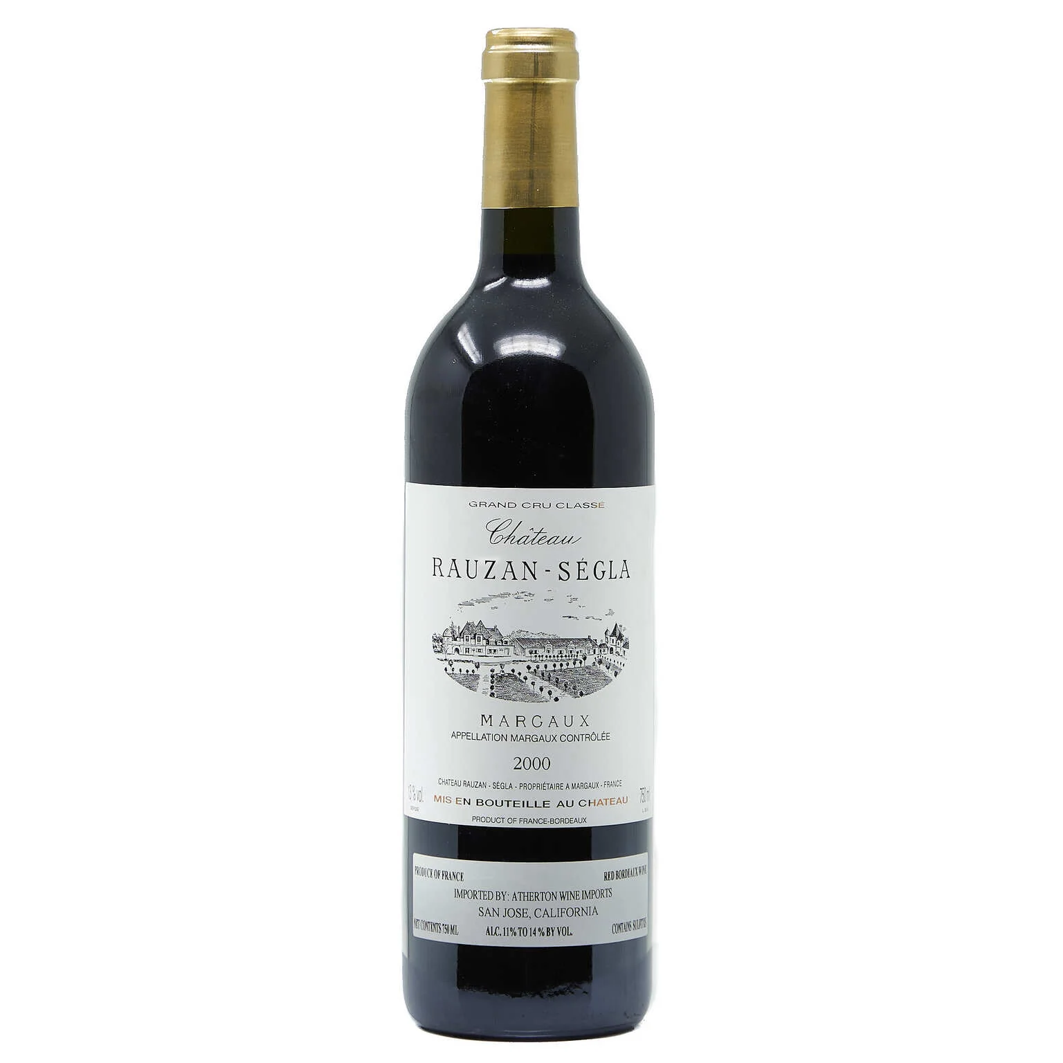 2000 Chateau Rauzan-Segla 2eme Cru Classe, Margaux