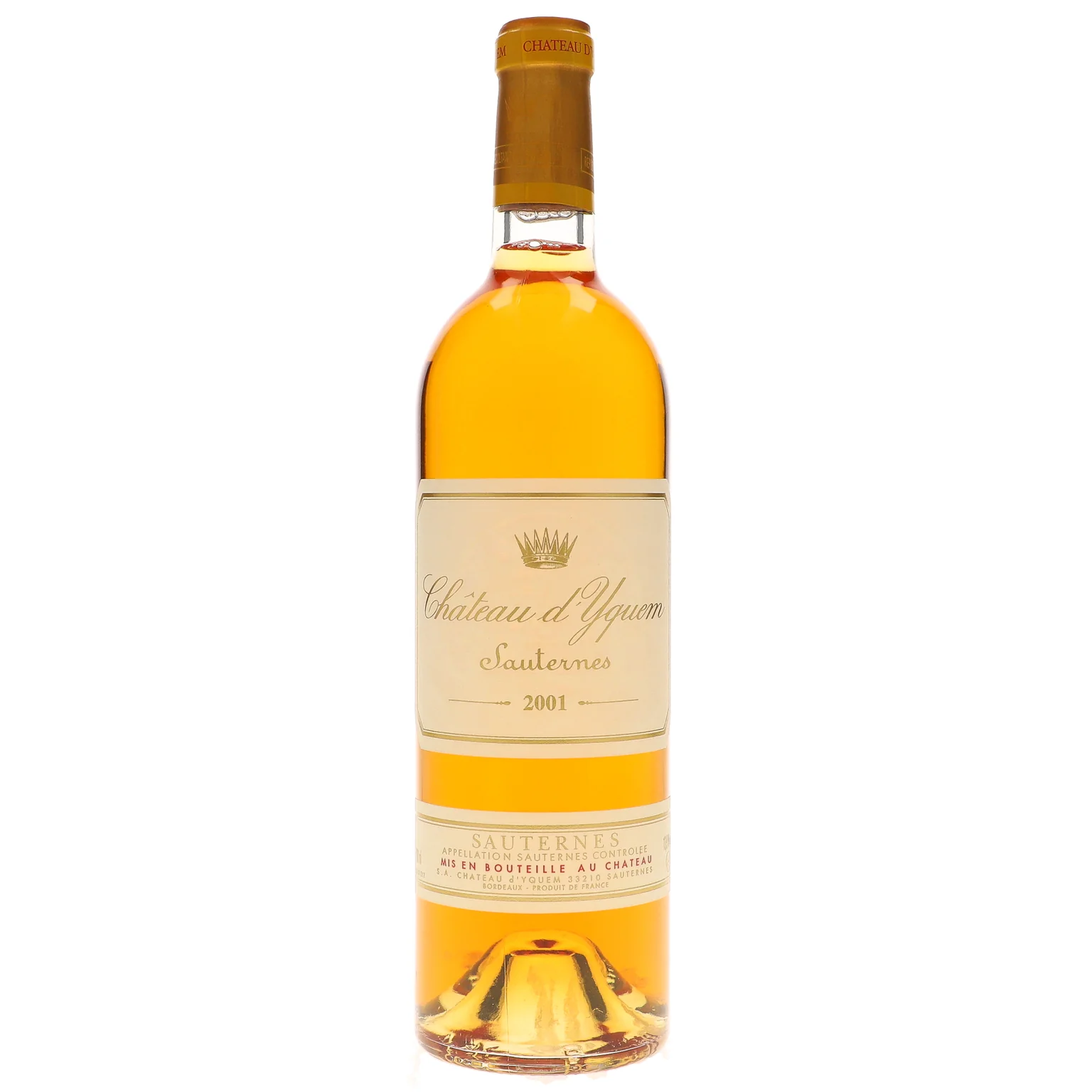 2001 Chateau d'Yquem Premier Cru Superieur, Sauternes