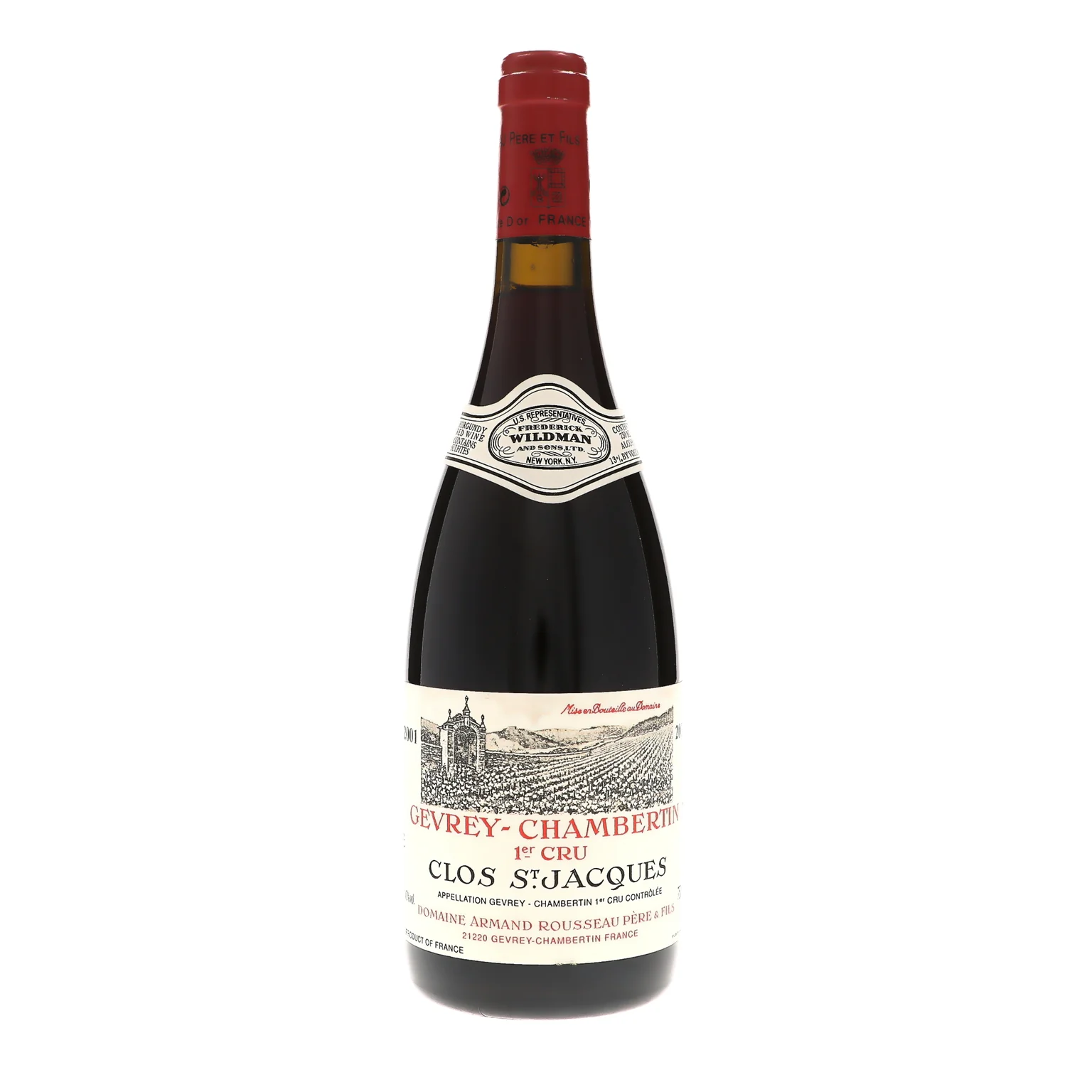 2001 Domaine Armand Rousseau, Gevrey-Chambertin Premier Cru, Clos Saint-Jacques