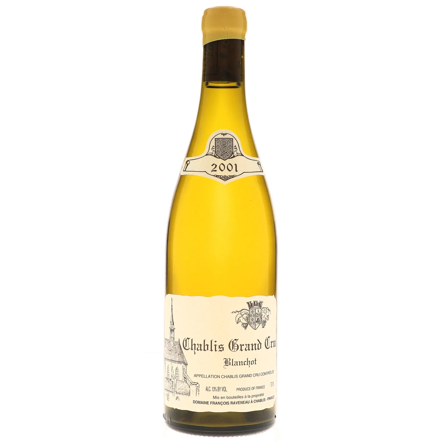 2001 Domaine Francois Raveneau, Chablis Grand Cru, Blanchot