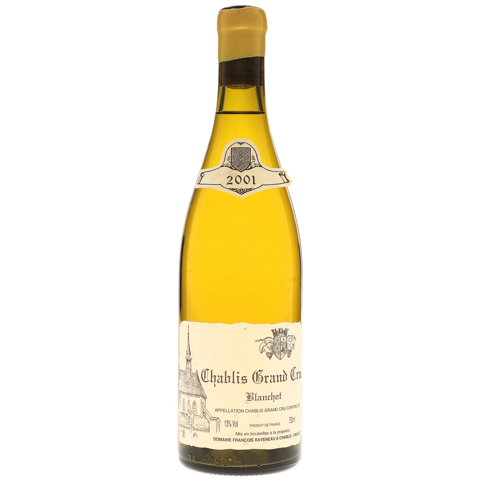 2001 Domaine Francois Raveneau, Chablis Grand Cru, Blanchot